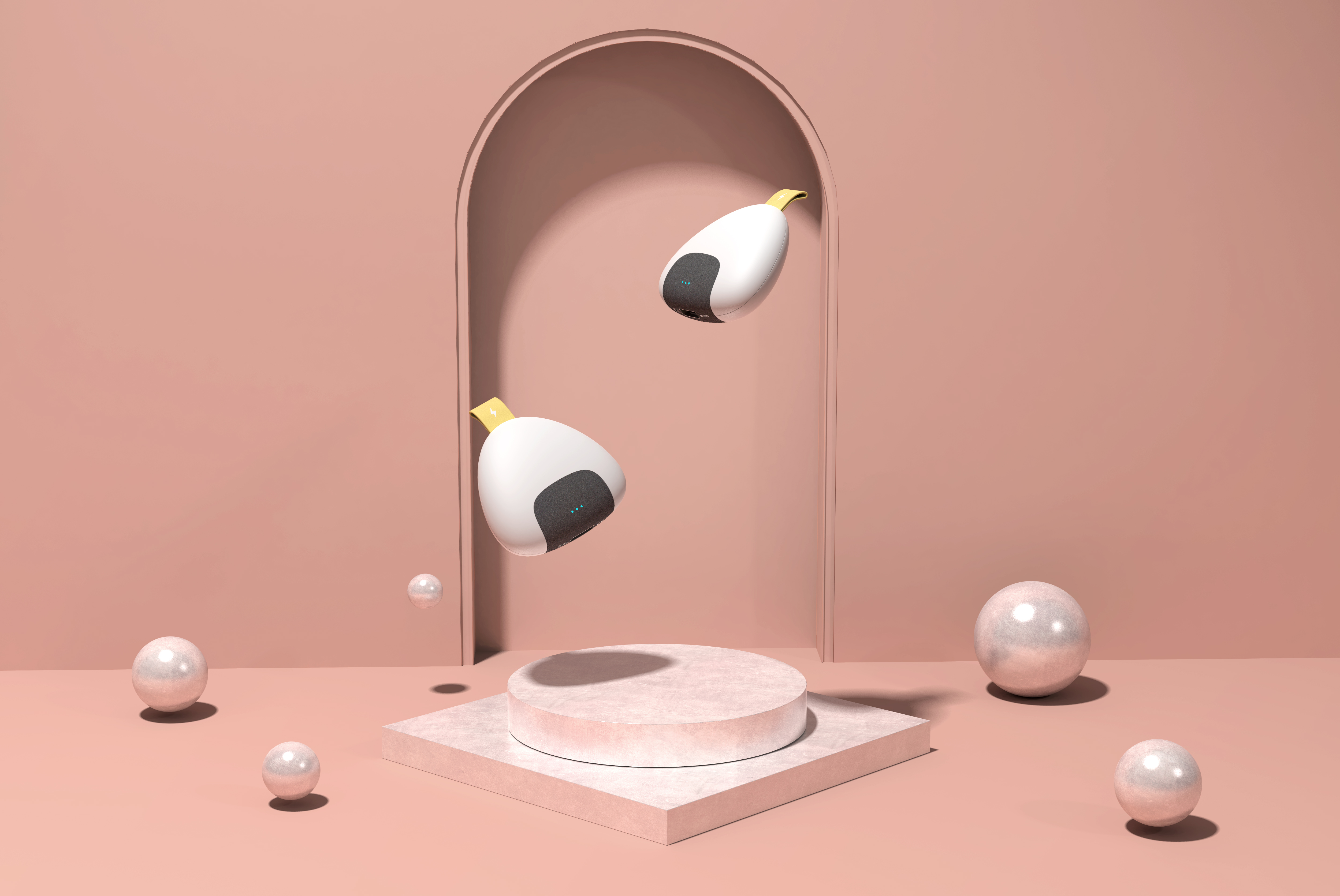 Portable，hold，Simplicity，beautiful，food，lovely，portable battery，Rice and vegetable roll，