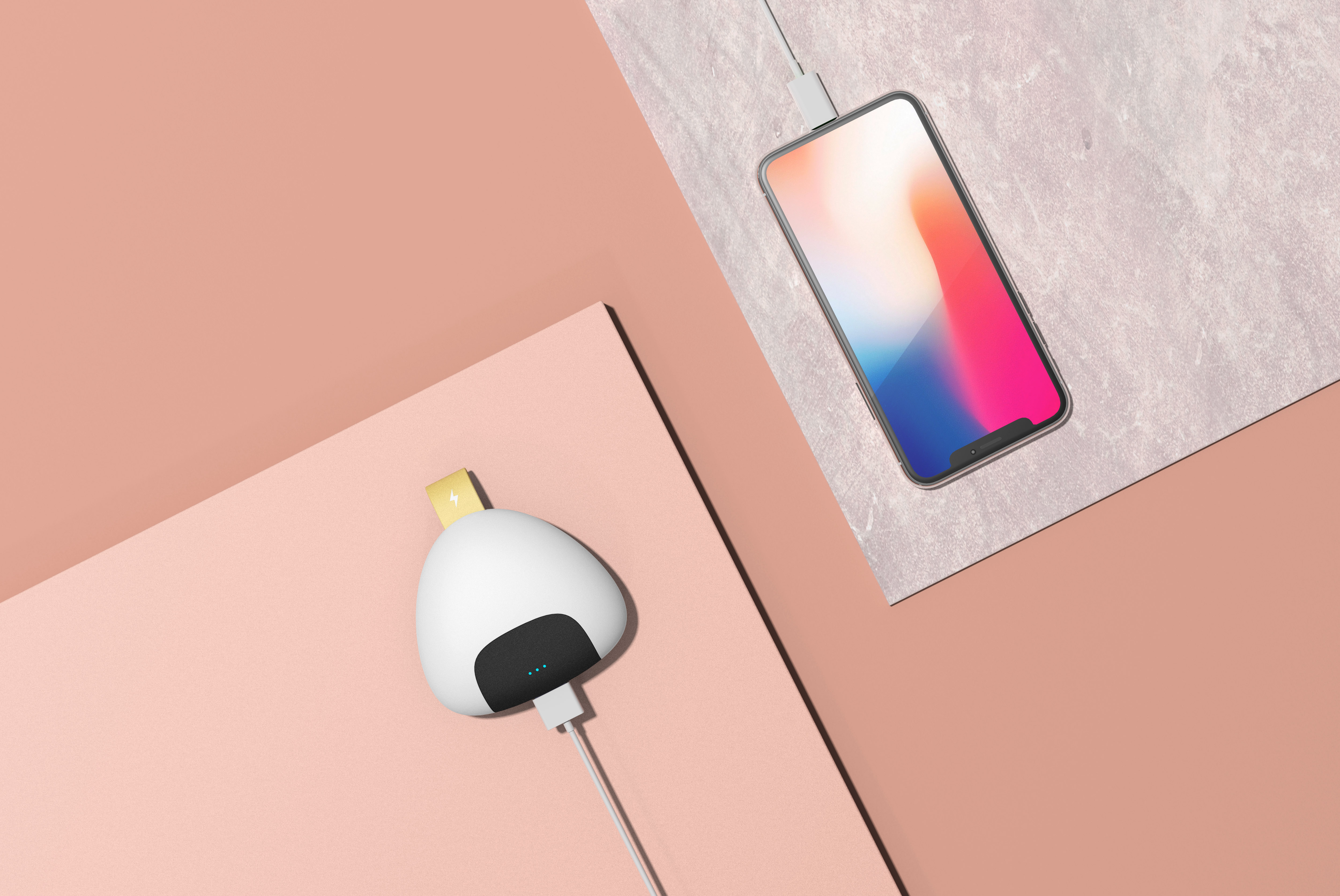 Portable，hold，Simplicity，beautiful，food，lovely，portable battery，Rice and vegetable roll，