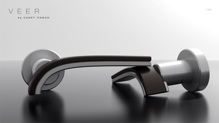 Door handle，Metal，Innovative design，