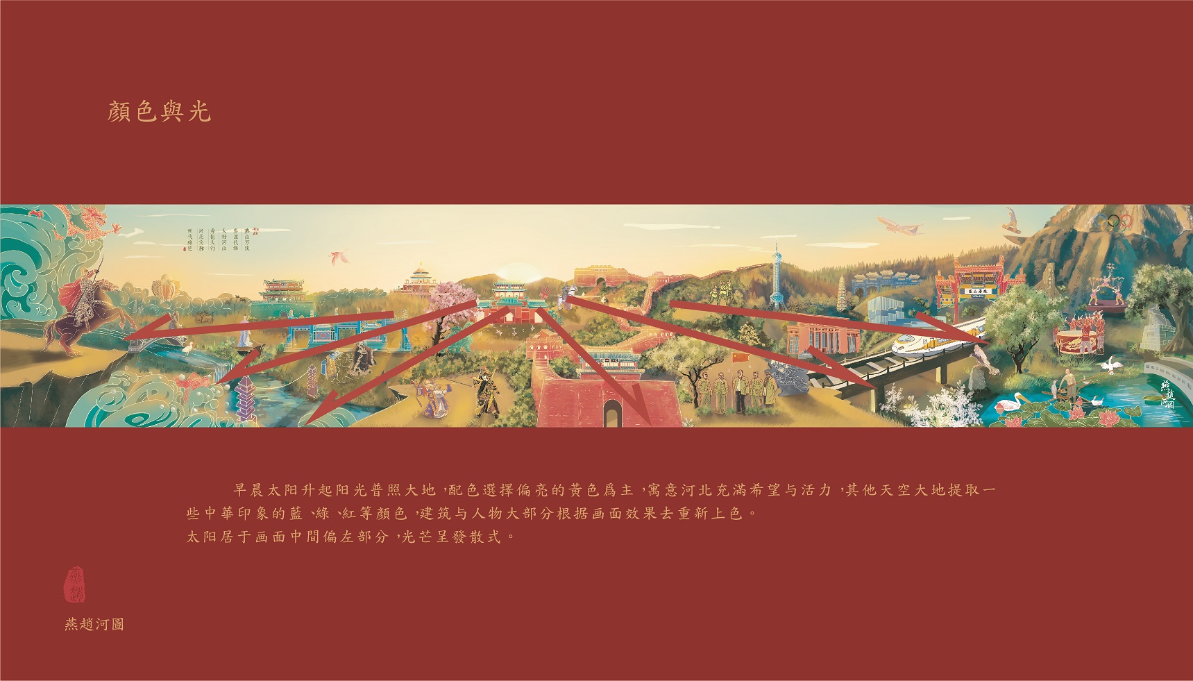 Yanzhao River Map，Hebei Wenchuang，Heli，Cultural creation，