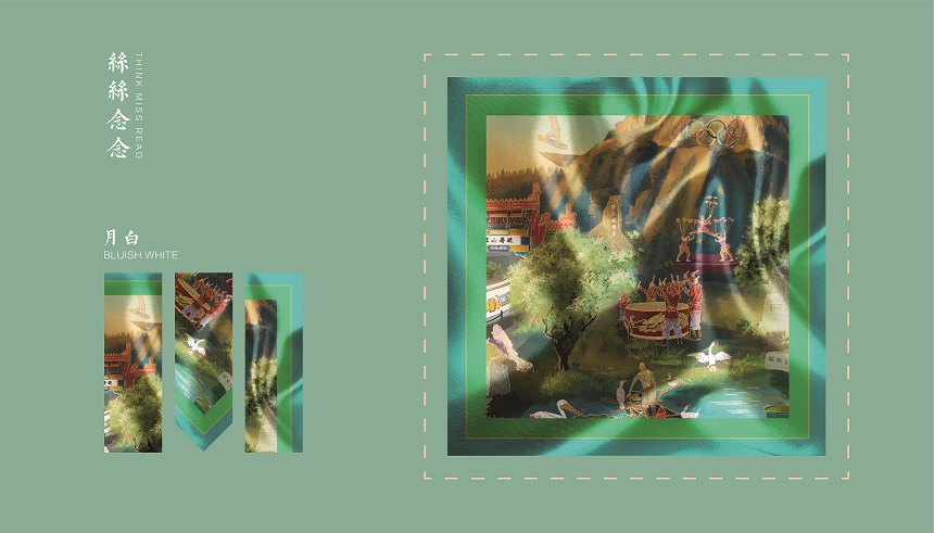 Yanzhao River Map，Hebei Wenchuang，Heli，Cultural creation，