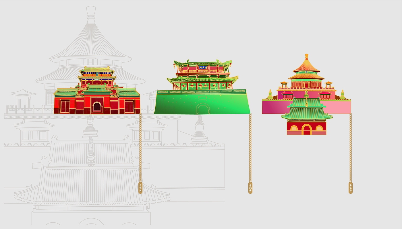 Yanzhao River Map，Hebei Wenchuang，Heli，Cultural creation，