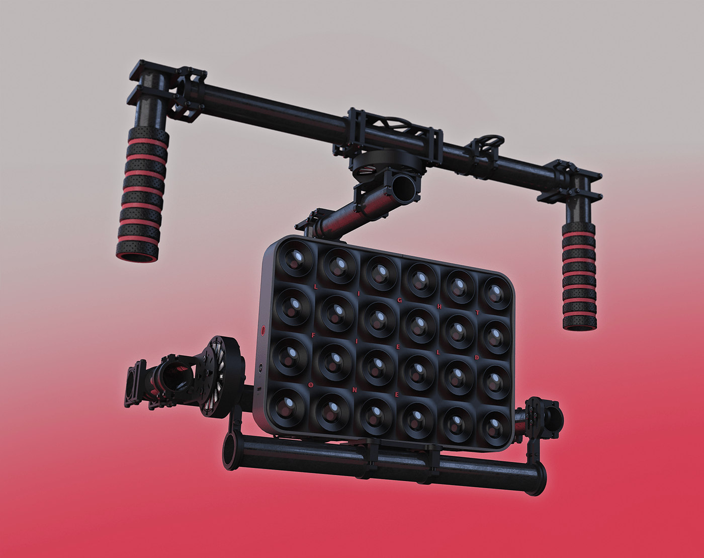 Volumetric camera，video camera，LIGHTFIELD ONE，black，