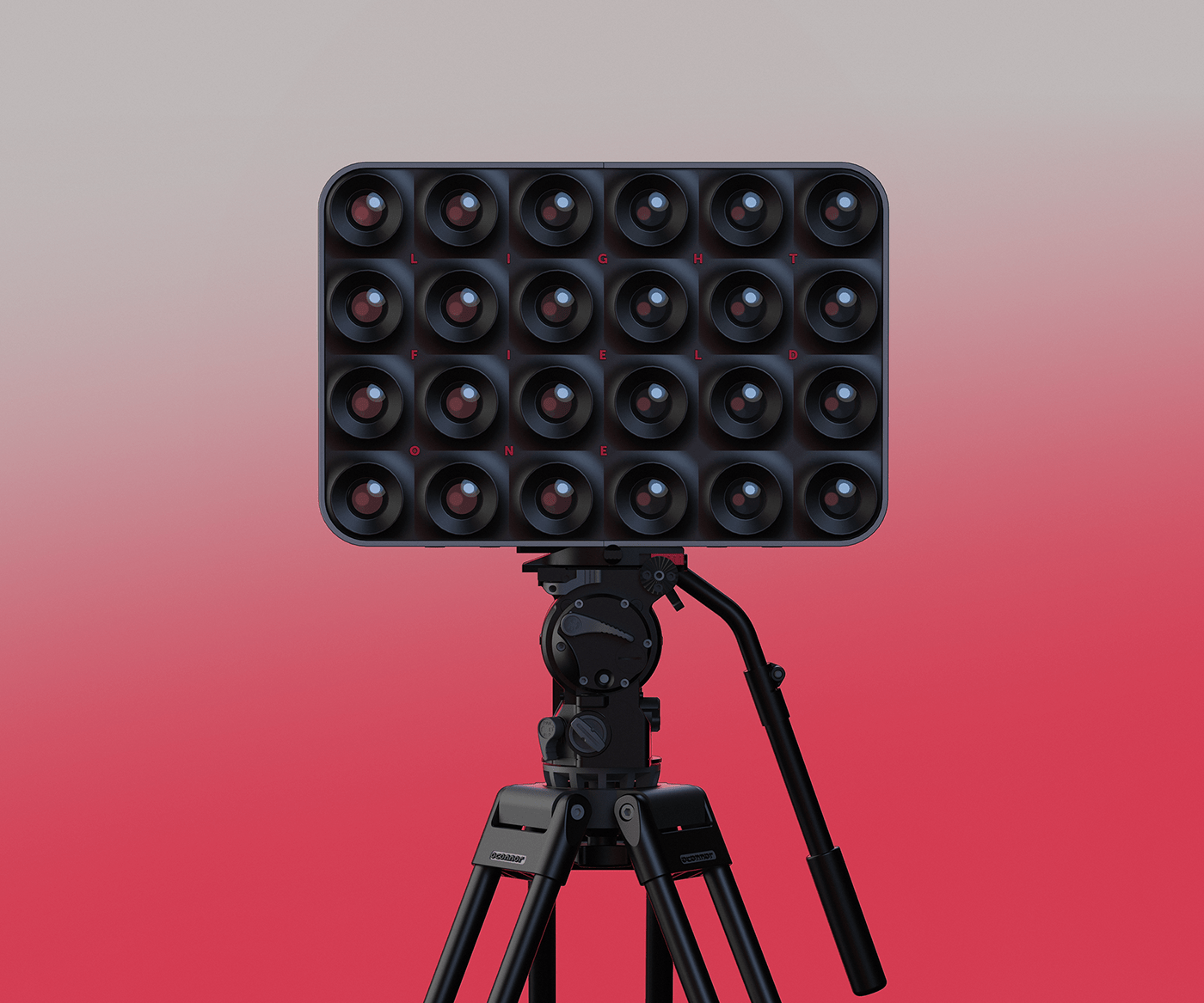 Volumetric camera，video camera，LIGHTFIELD ONE，black，