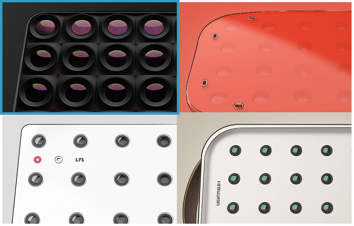 Volumetric camera，video camera，LIGHTFIELD ONE，black，