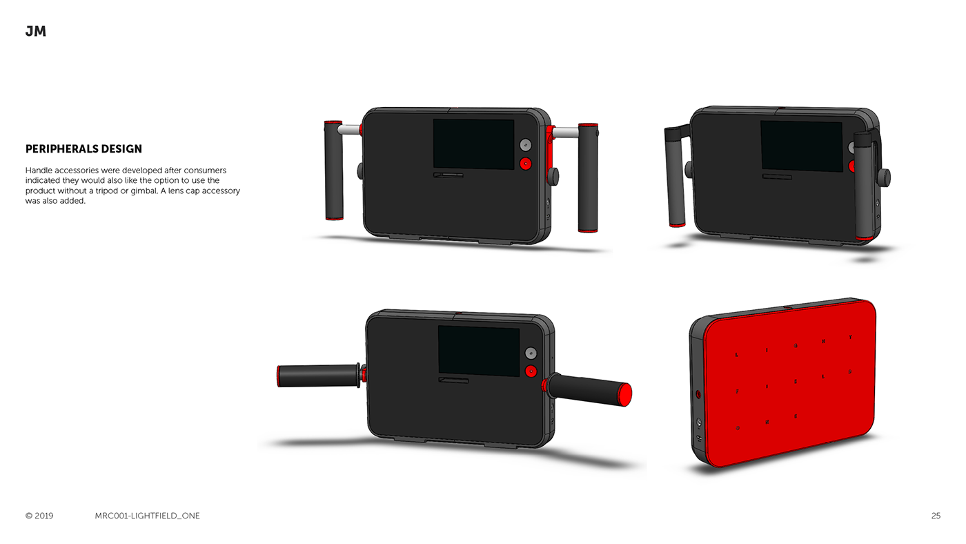 Volumetric camera，video camera，LIGHTFIELD ONE，black，