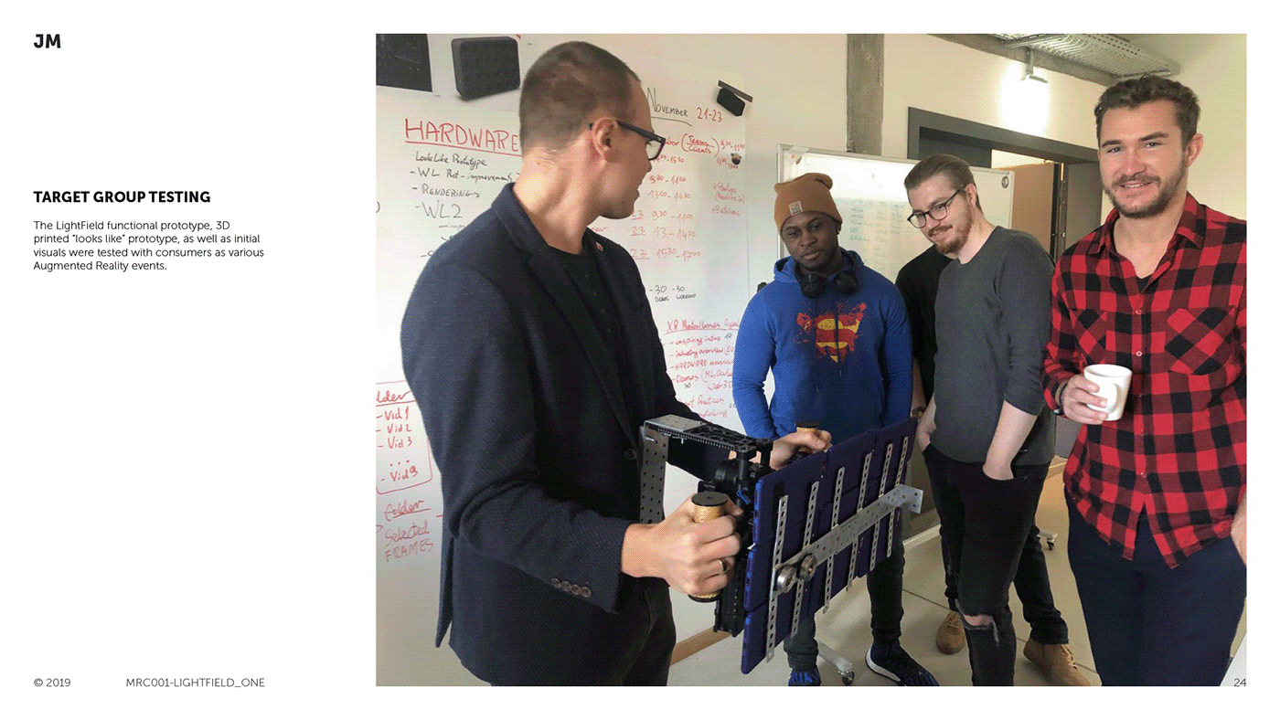 Volumetric camera，video camera，LIGHTFIELD ONE，black，