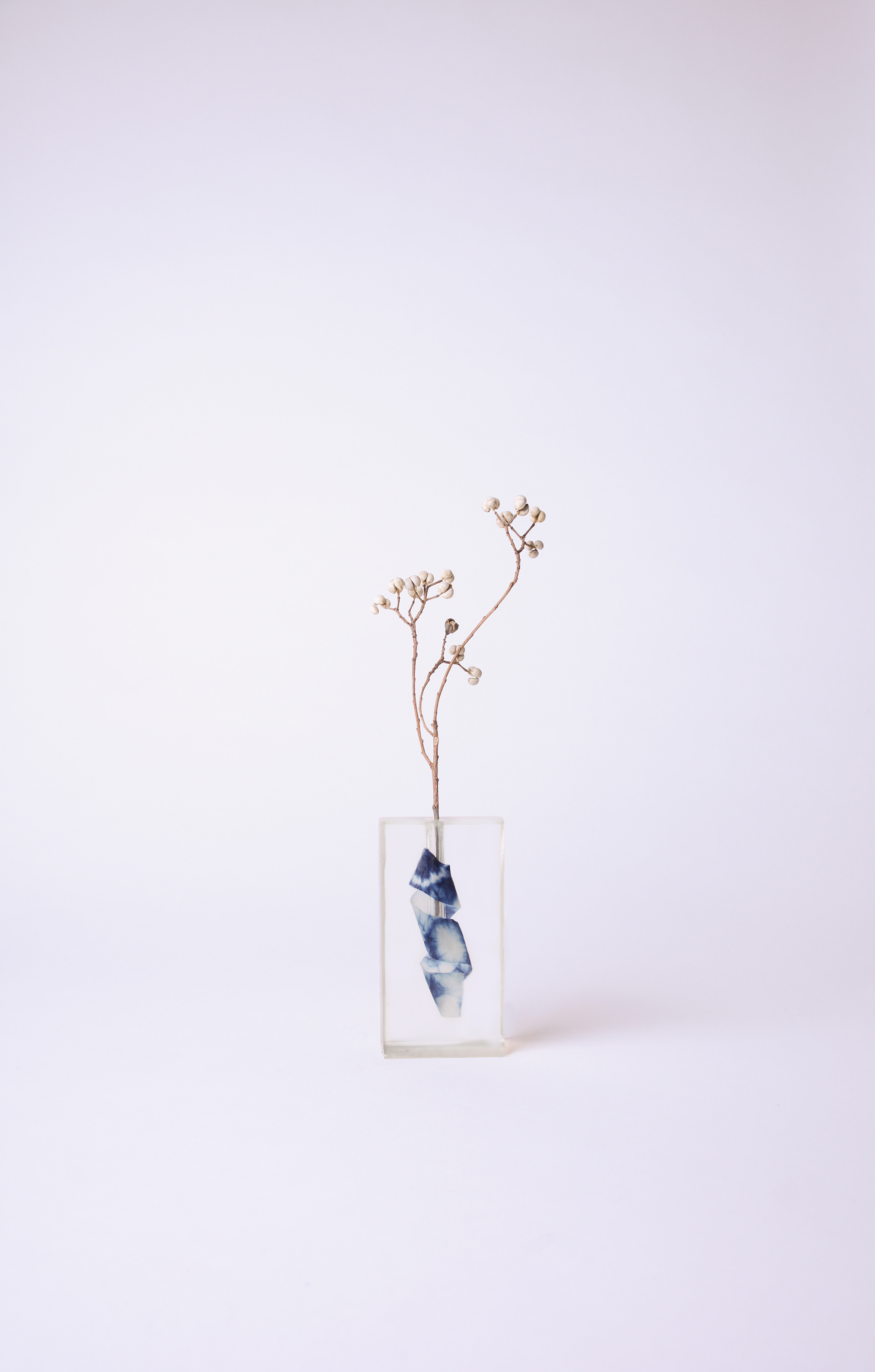 Traditional craft，blue，vase，