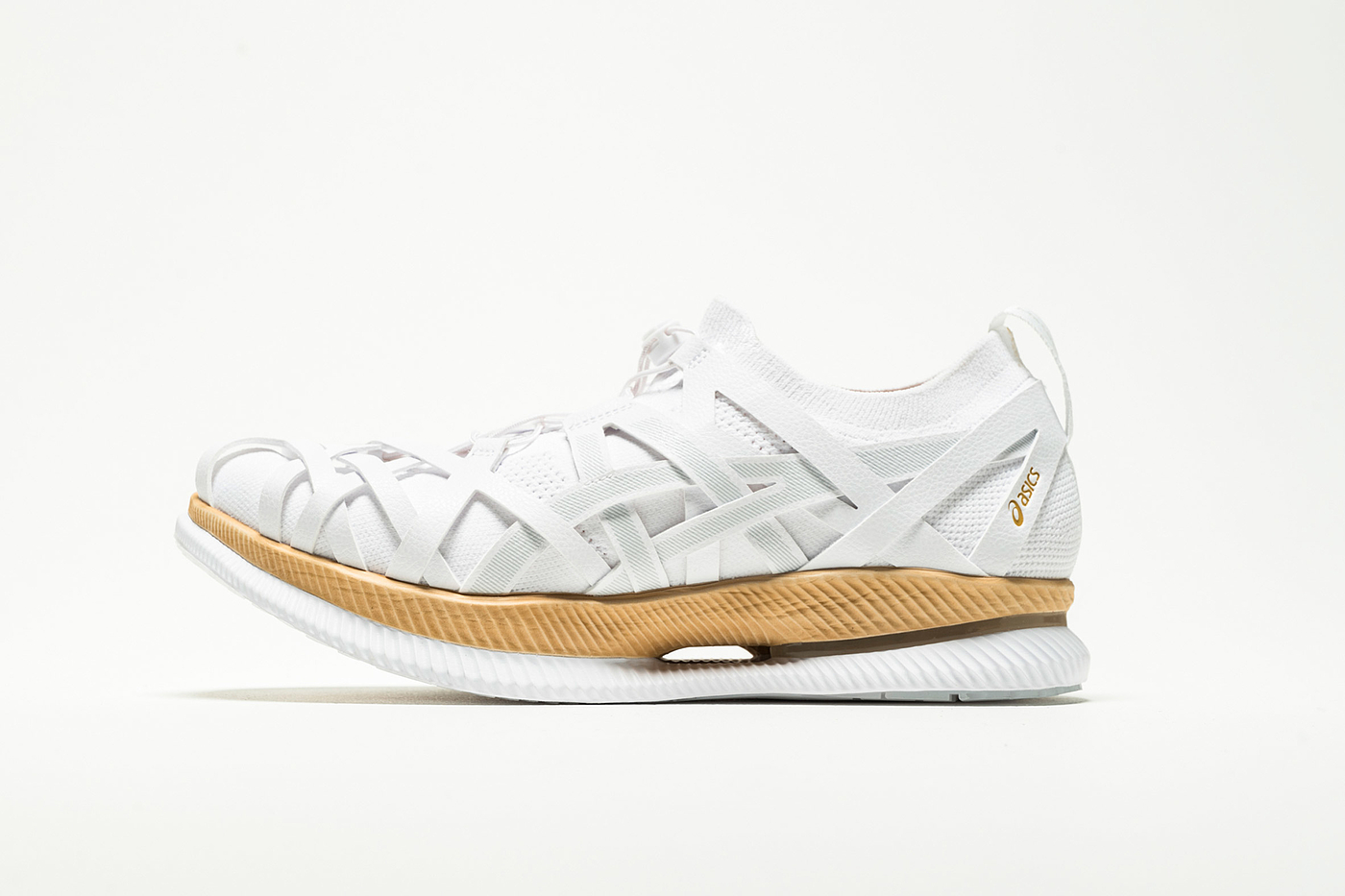 white，Bamboo weaving technology，shoes，Kengo Kuma，