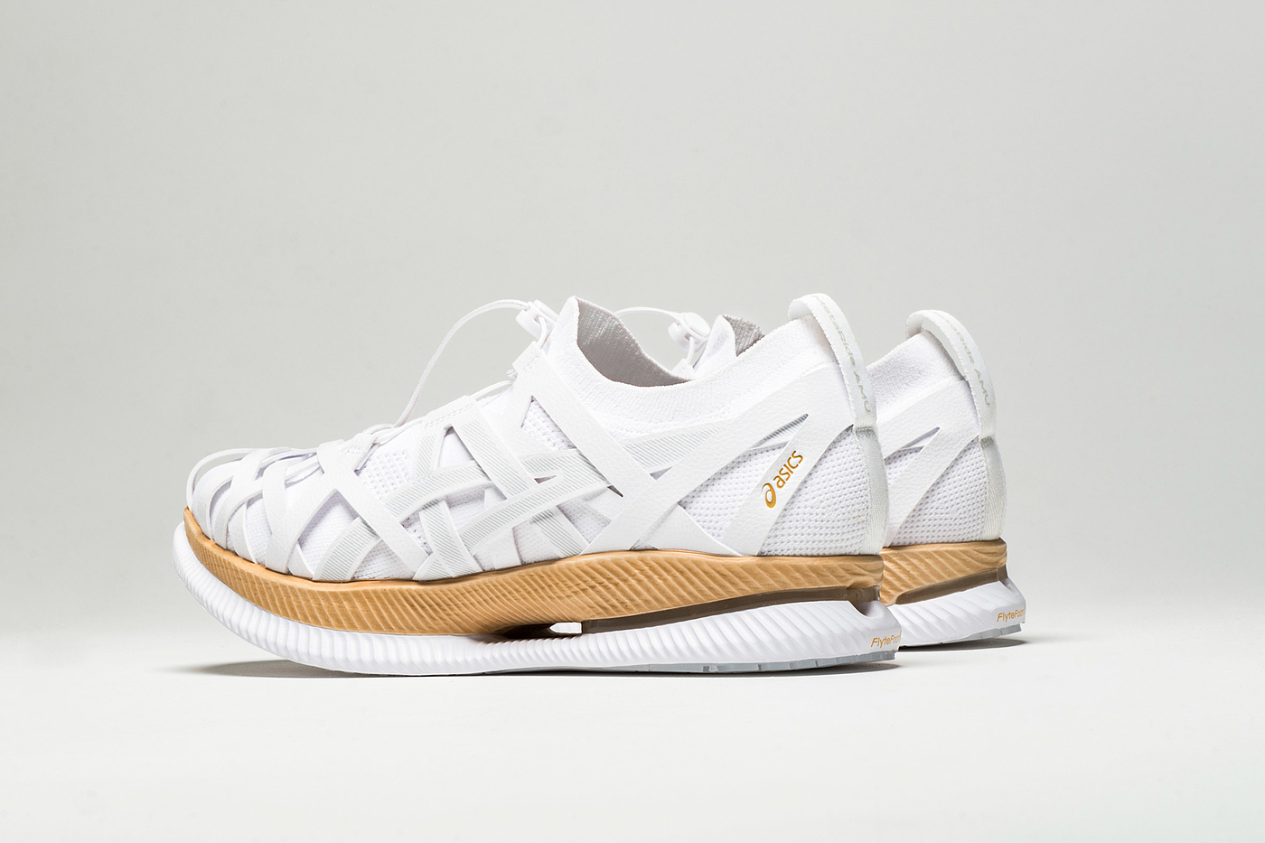 white，Bamboo weaving technology，shoes，Kengo Kuma，