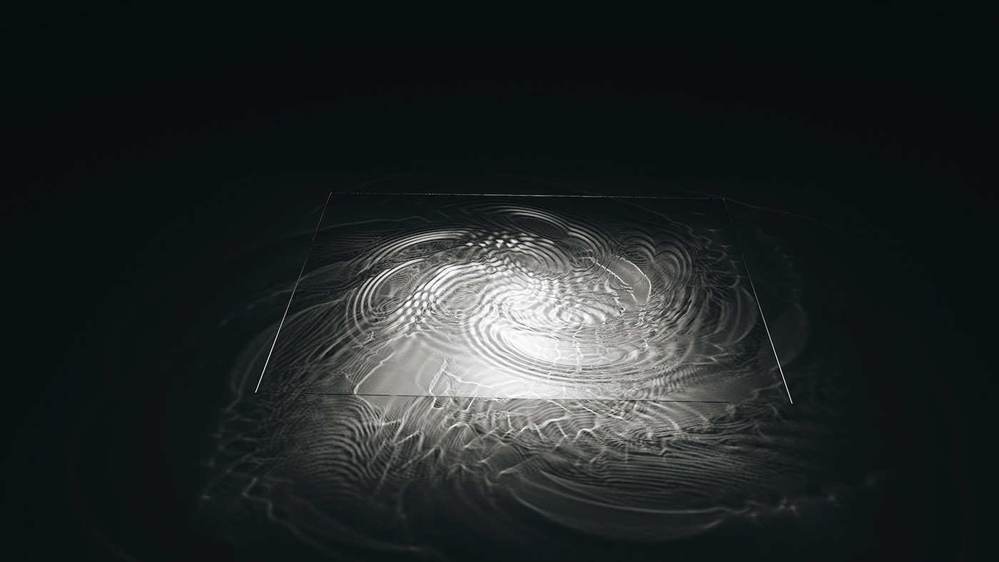 Glass，ripple，vase，