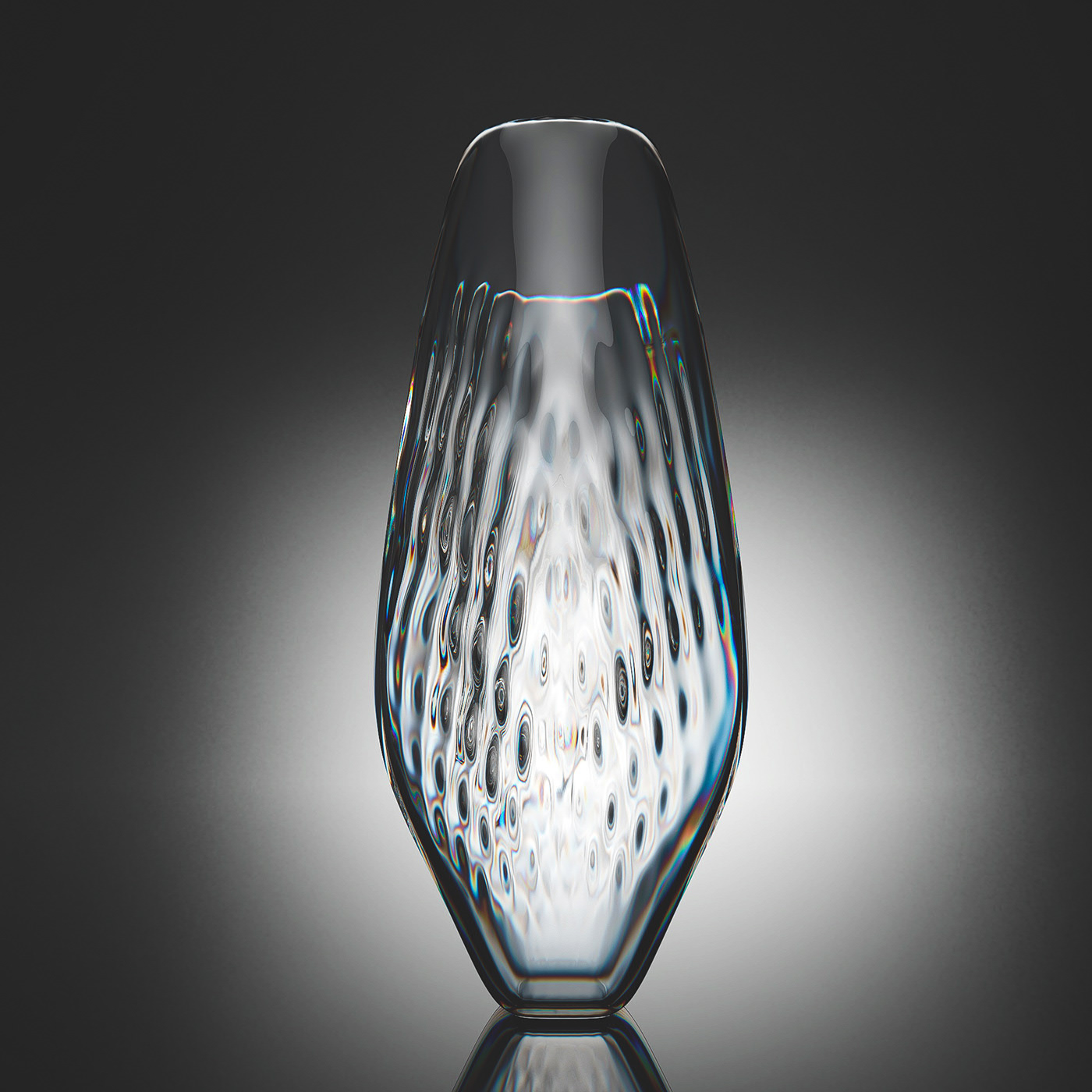 Glass，ripple，vase，