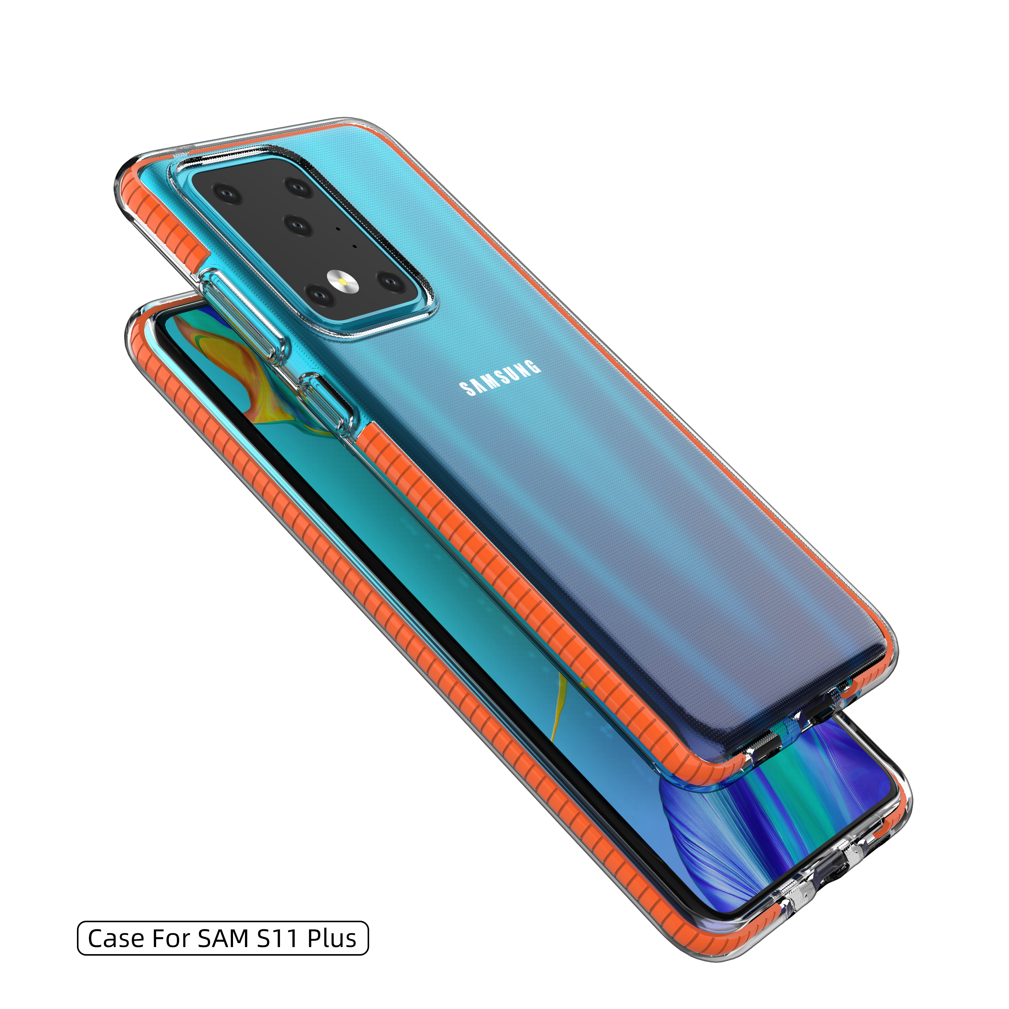 Samsung，product design，Two color mobile phone case，Transparent mobile phone case，Mobile phone shell，