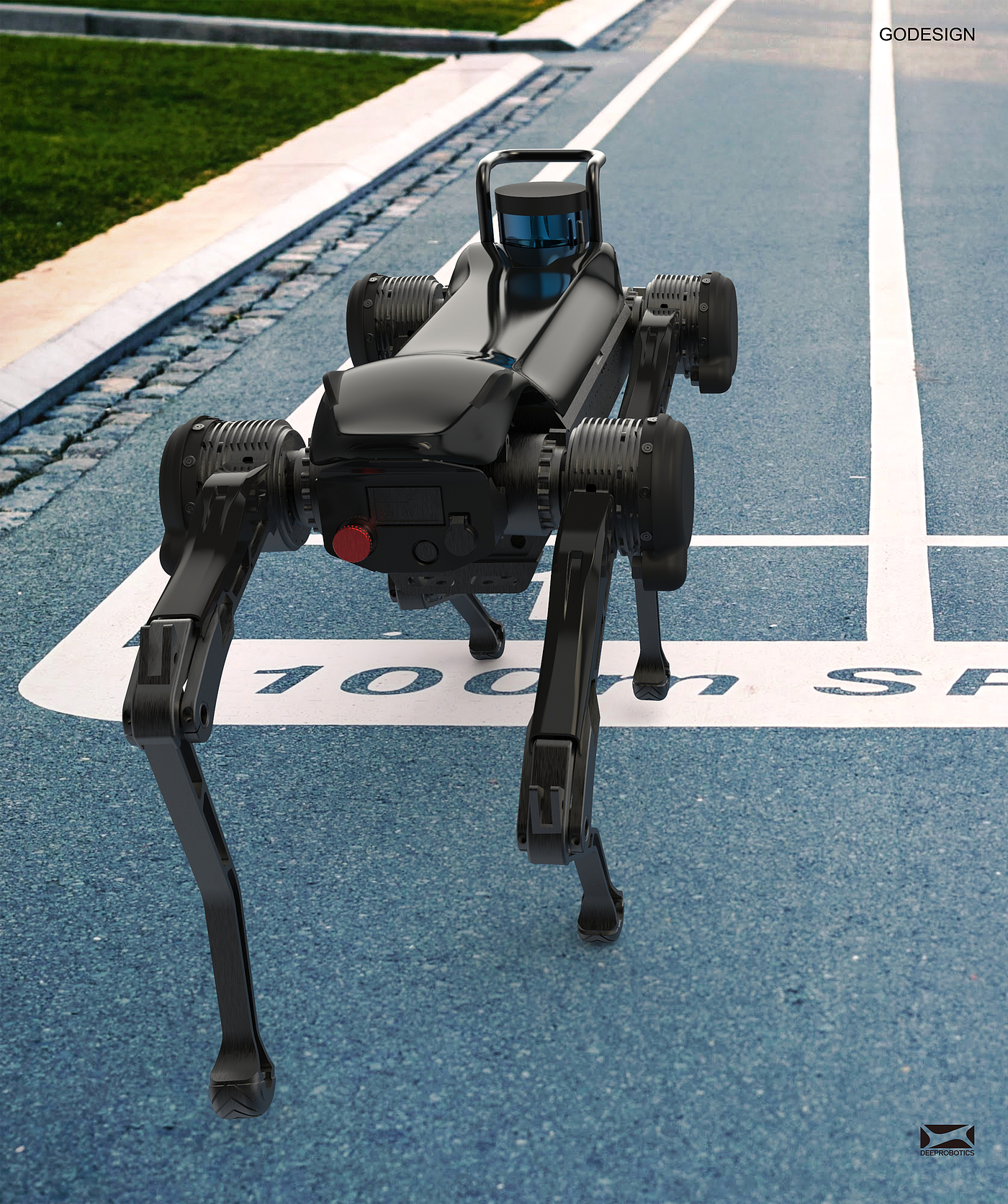 Appearance design，robot，GODESIGN，