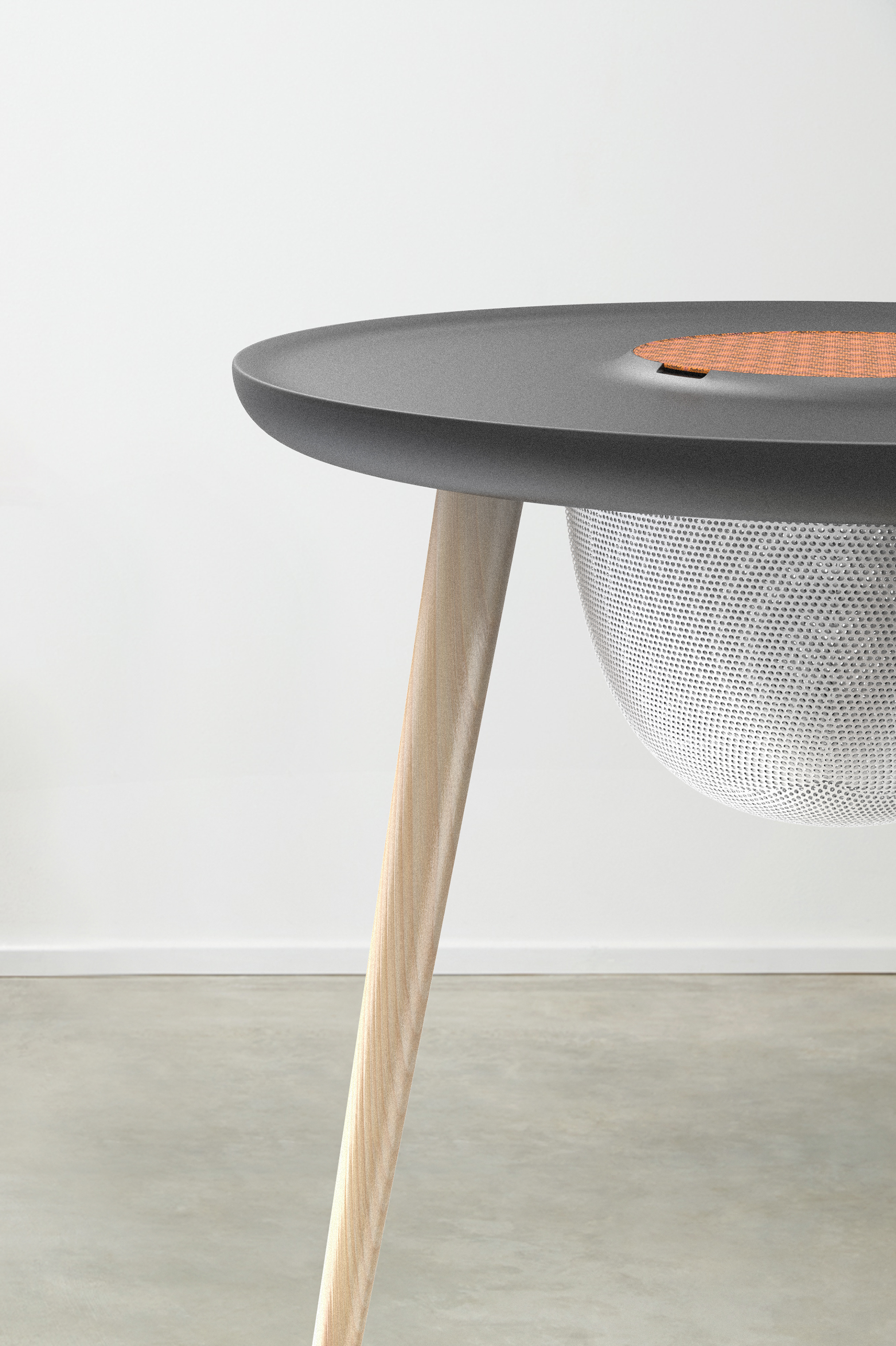 grey，Table，FORMEXPLORATIN，Side table，