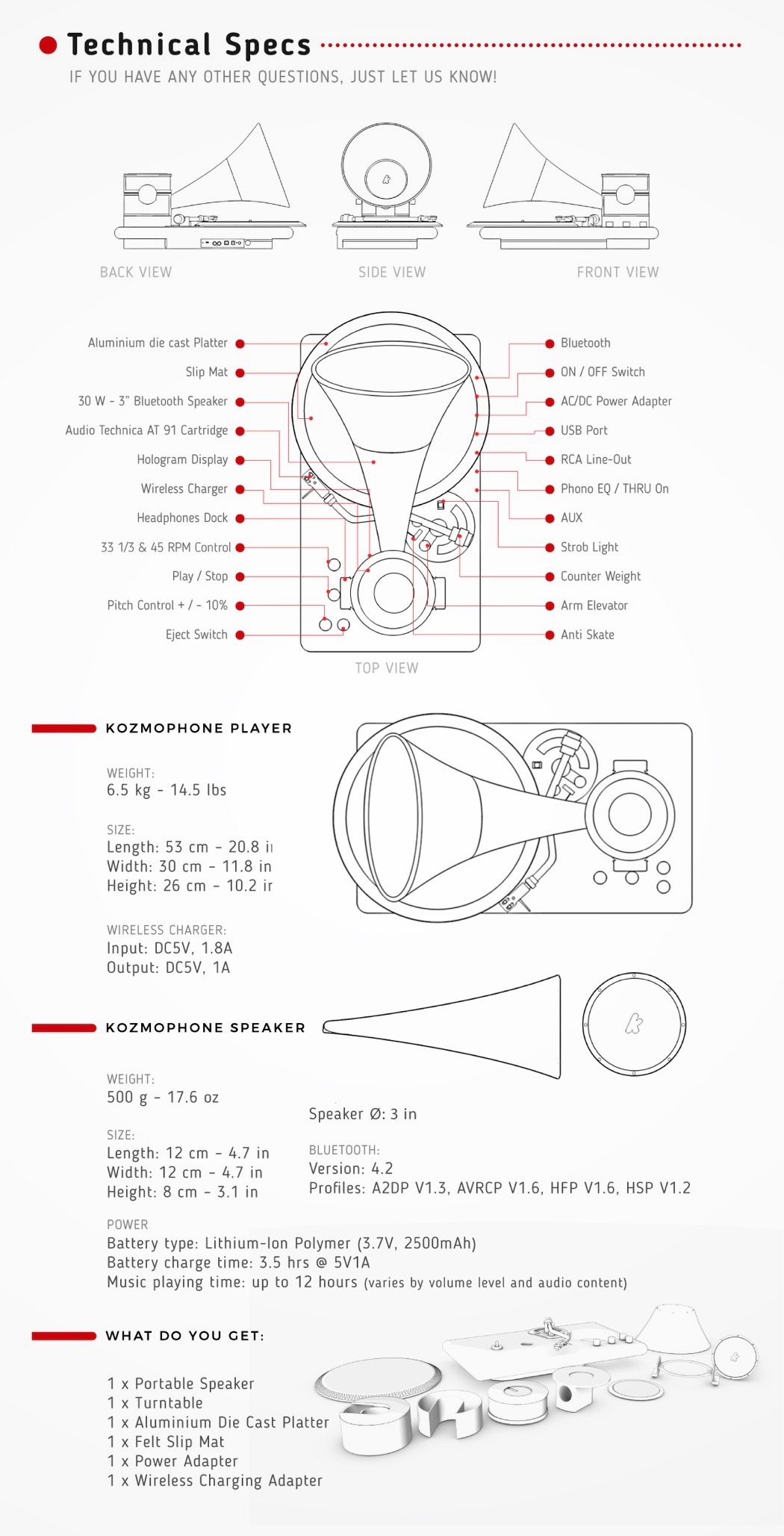 speaker，Portable，Kozmophone，