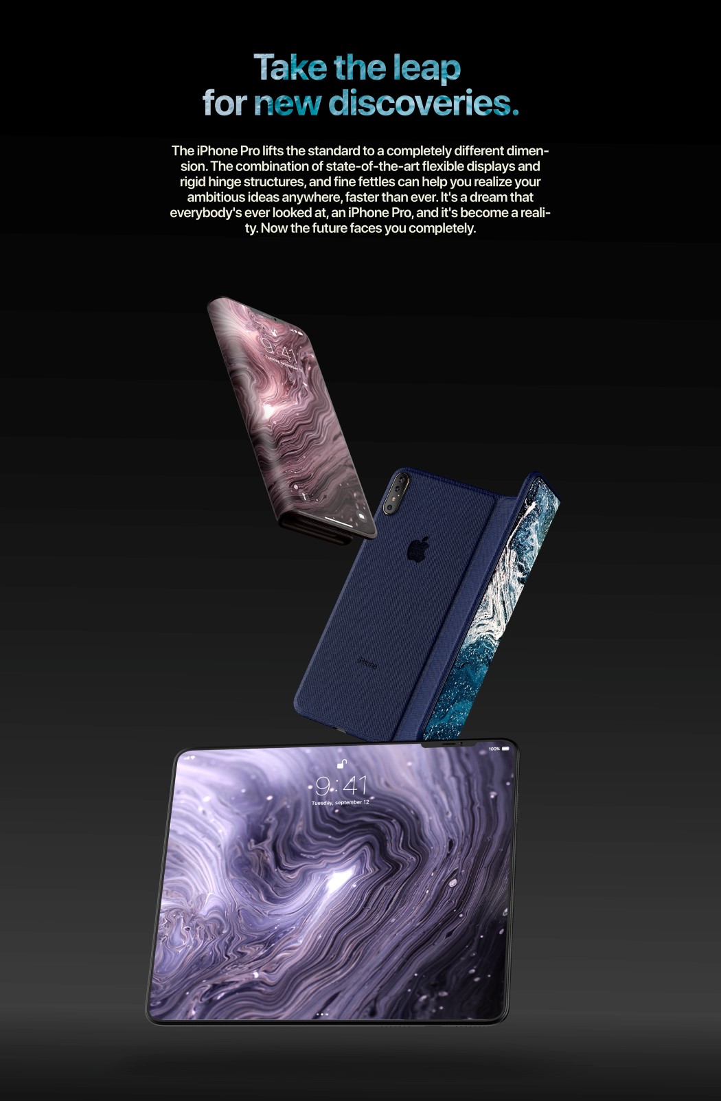 fold，concept，IPHONE PRO，Seong Jun Park，