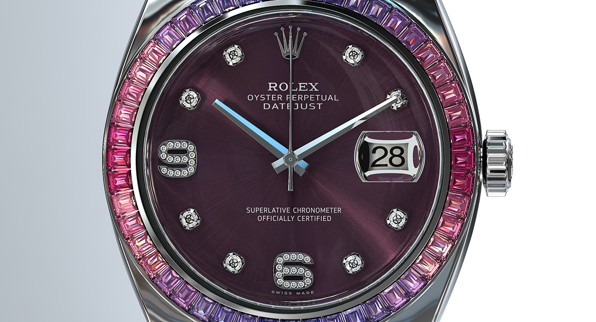 decorate，luxurious，delicate，sapphire，Wristwatch，