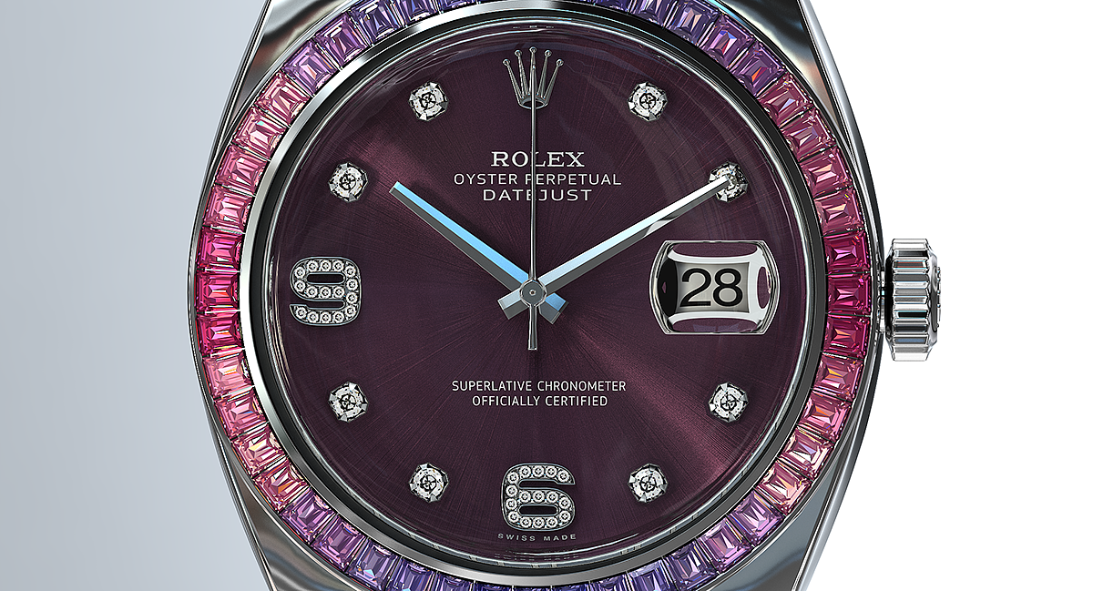 decorate，luxurious，delicate，sapphire，Wristwatch，