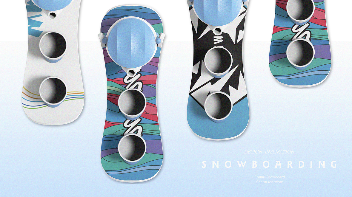 Cultural creation，tea set，skiing，