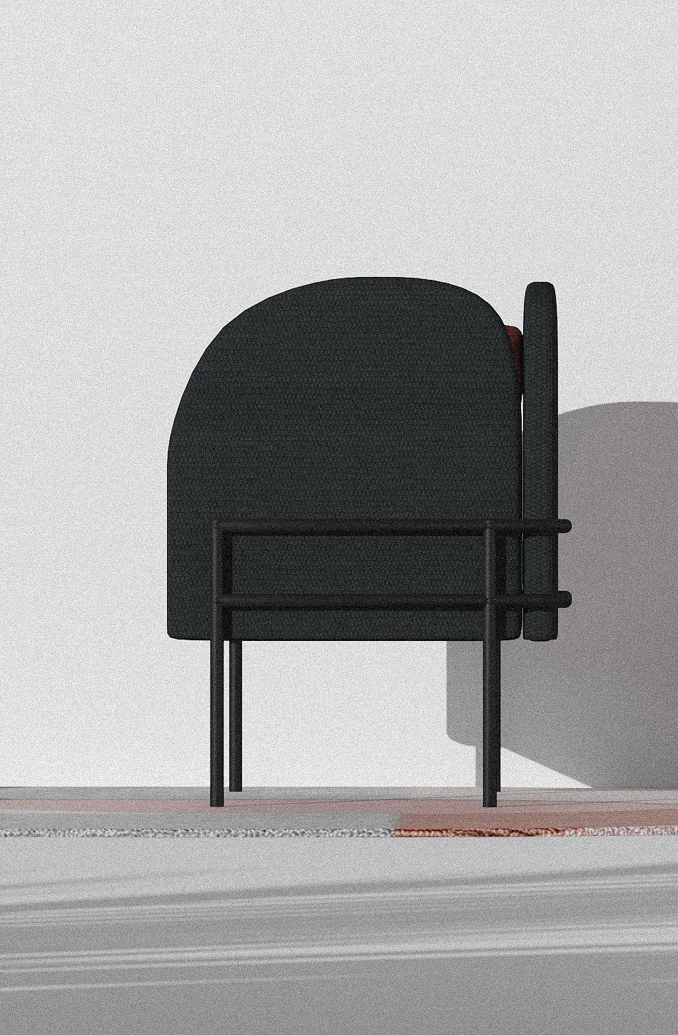 极简，Armchair Korsi，座椅，家具设计，