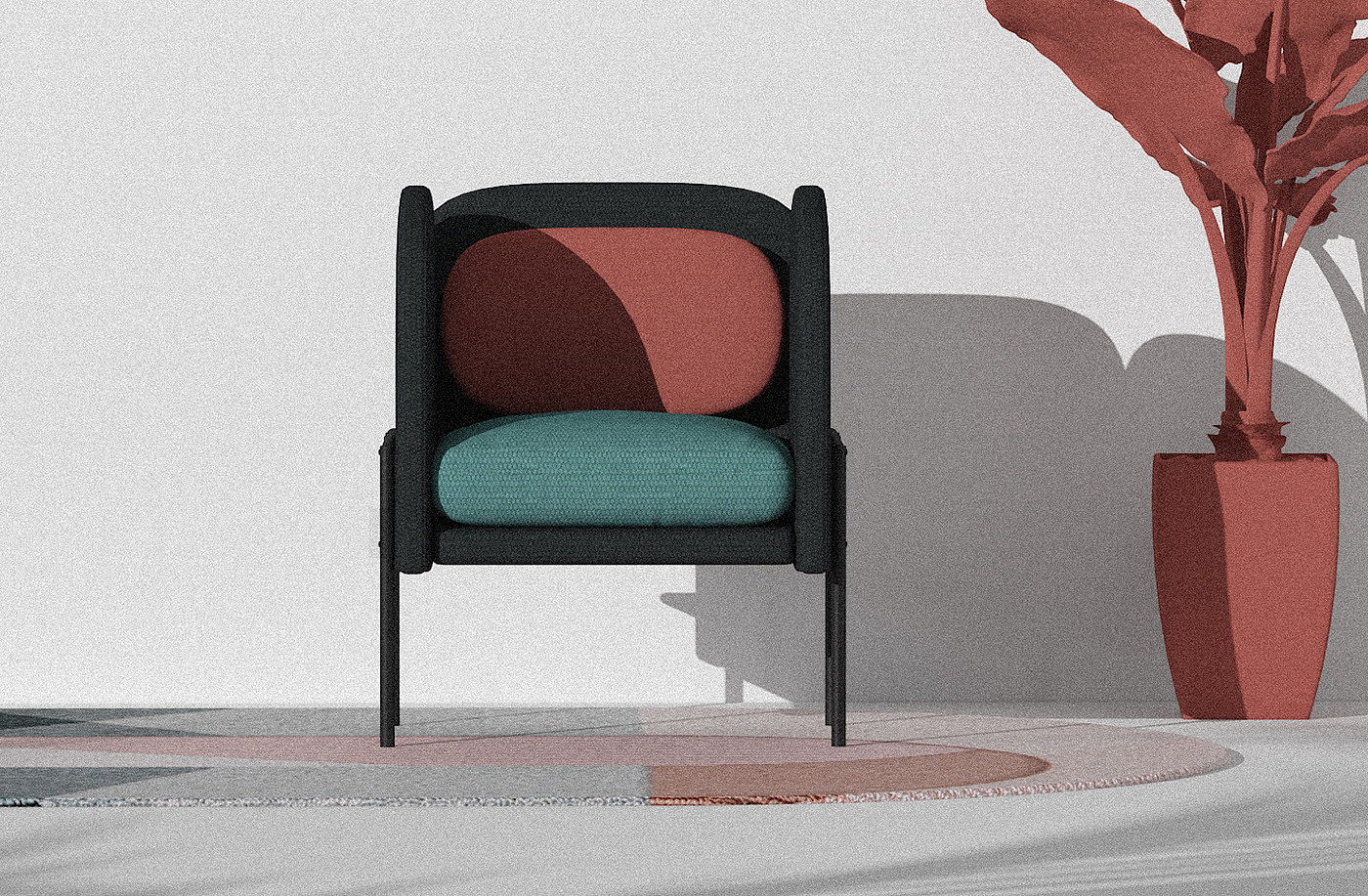 Minimalist，Armchair Korsi，chair，furniture design ，