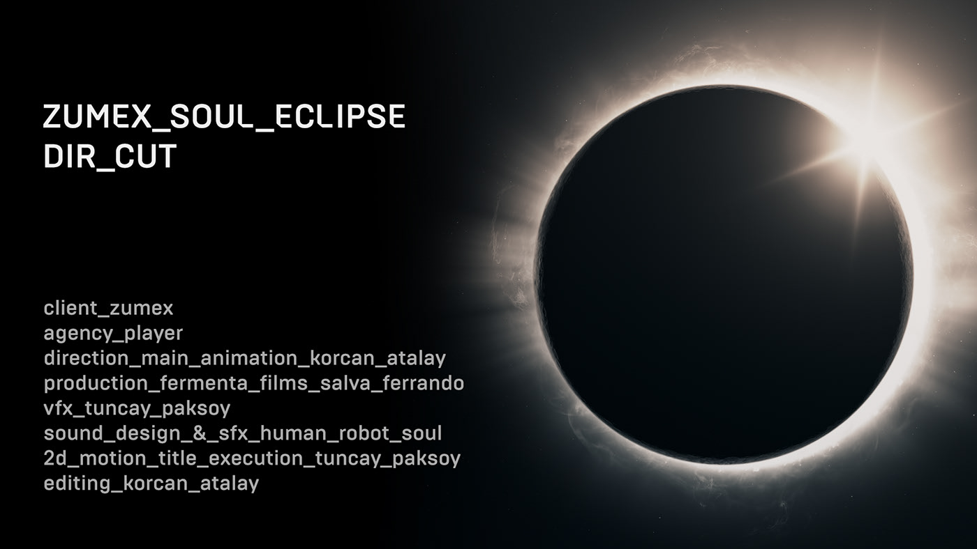 Korcan Atalay，Soul Eclipse，Zumex，Juicer，advertisement，