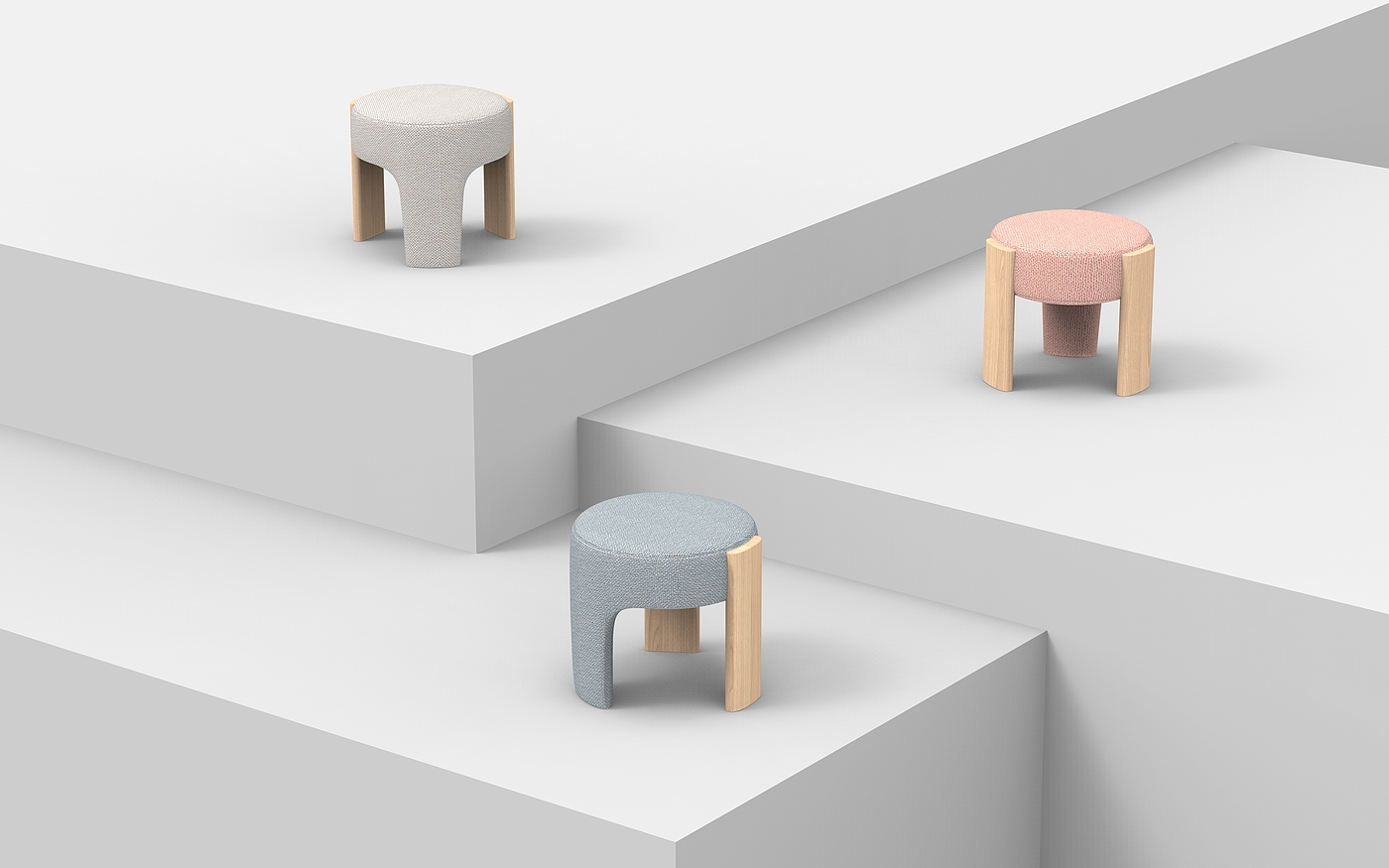 stool，Illustration，Architectural sense，abstract，Baby elephant，furniture，