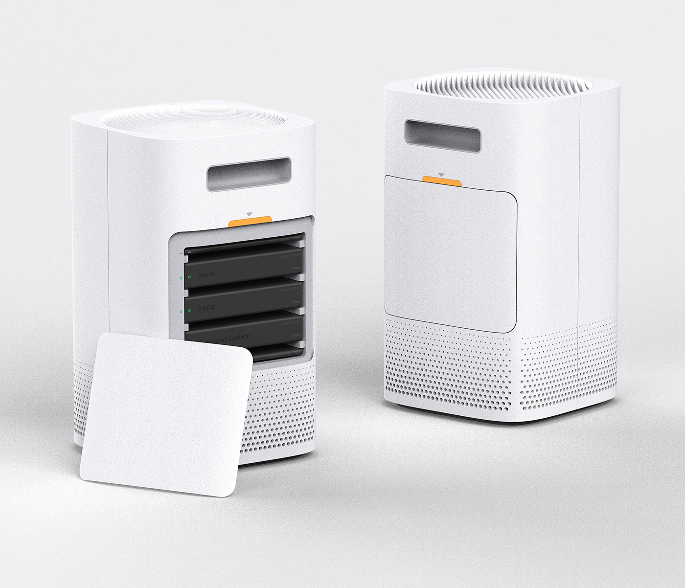 air，Jay Kim，air cleaner，intelligence，app，white，