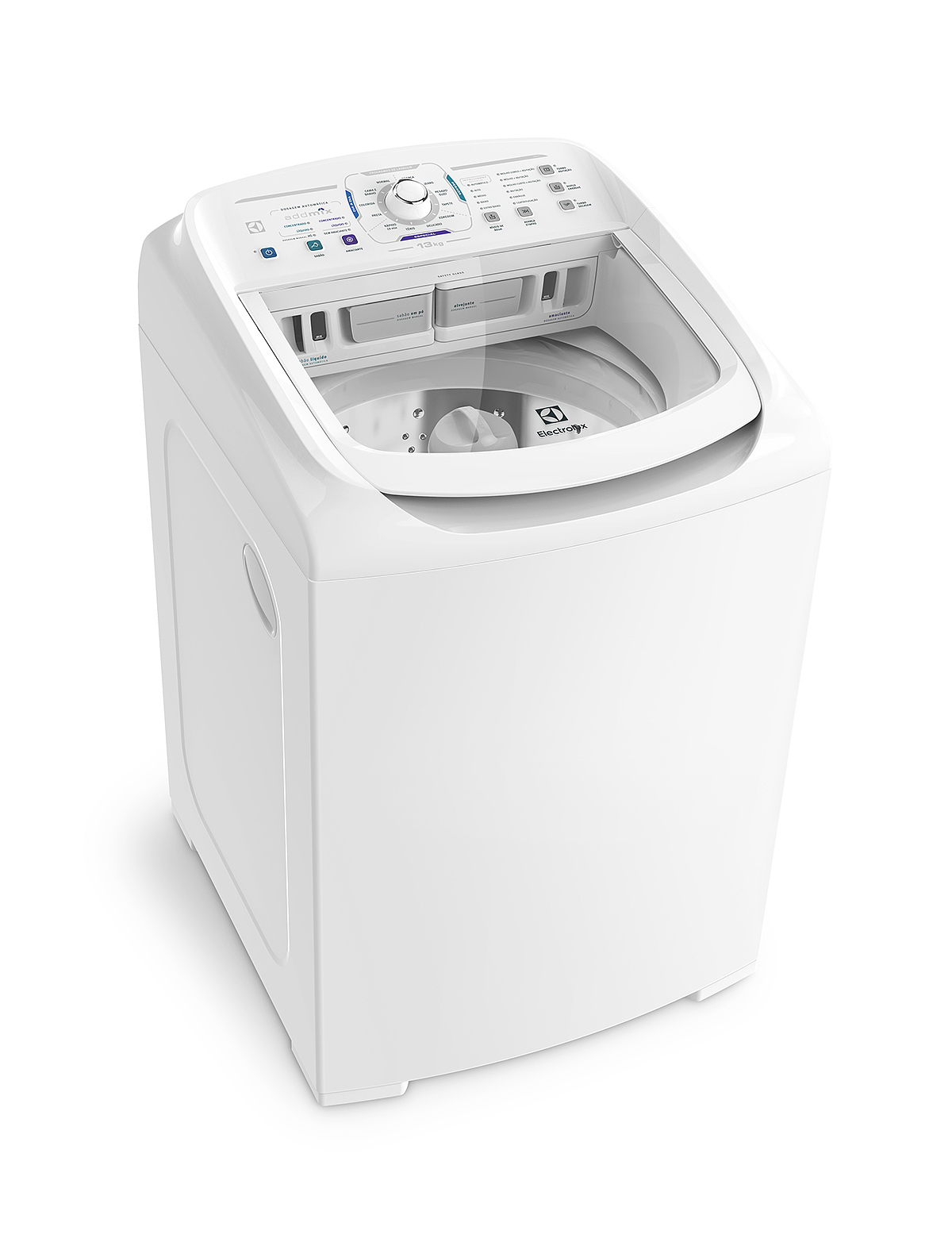 Washing machine，Automatic cleaning machine，Novel detergent distributor，Turbine economical washing machine，white，