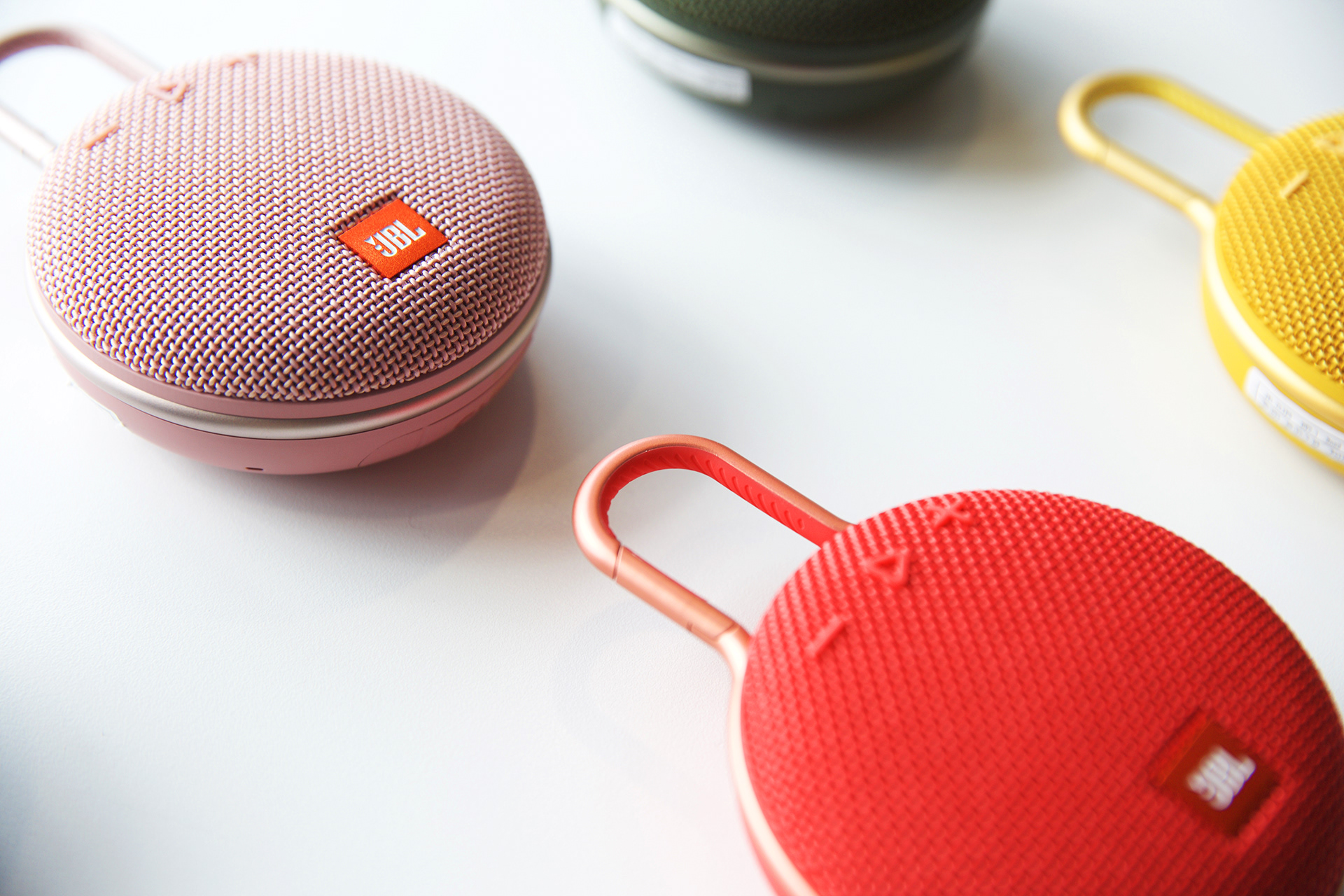 JBL CLIP3，speaker，Portable，Red dot award，sound，