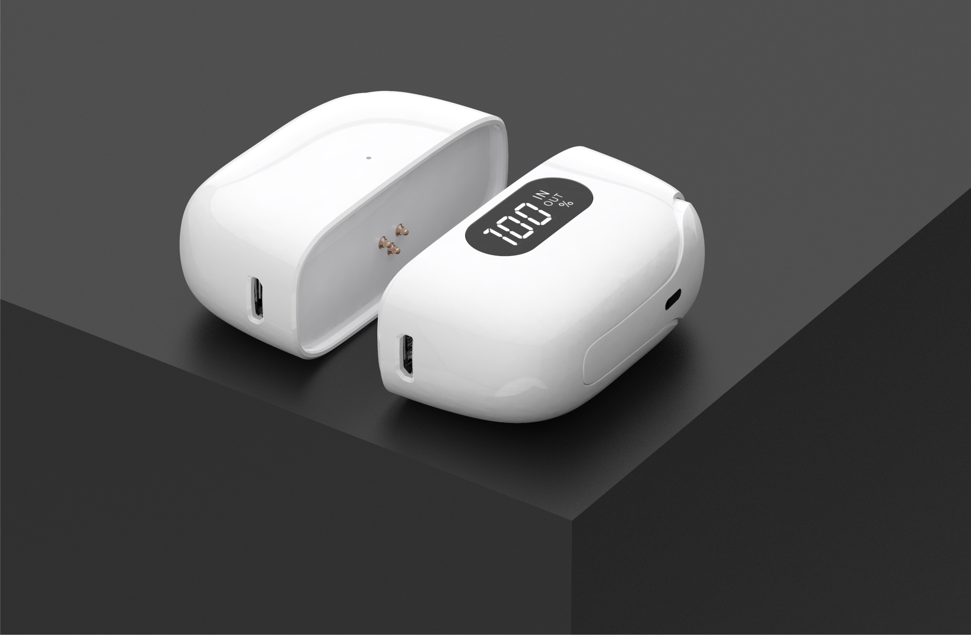 ORCA，Killer whale design，TWS headset，Bluetooth headset，