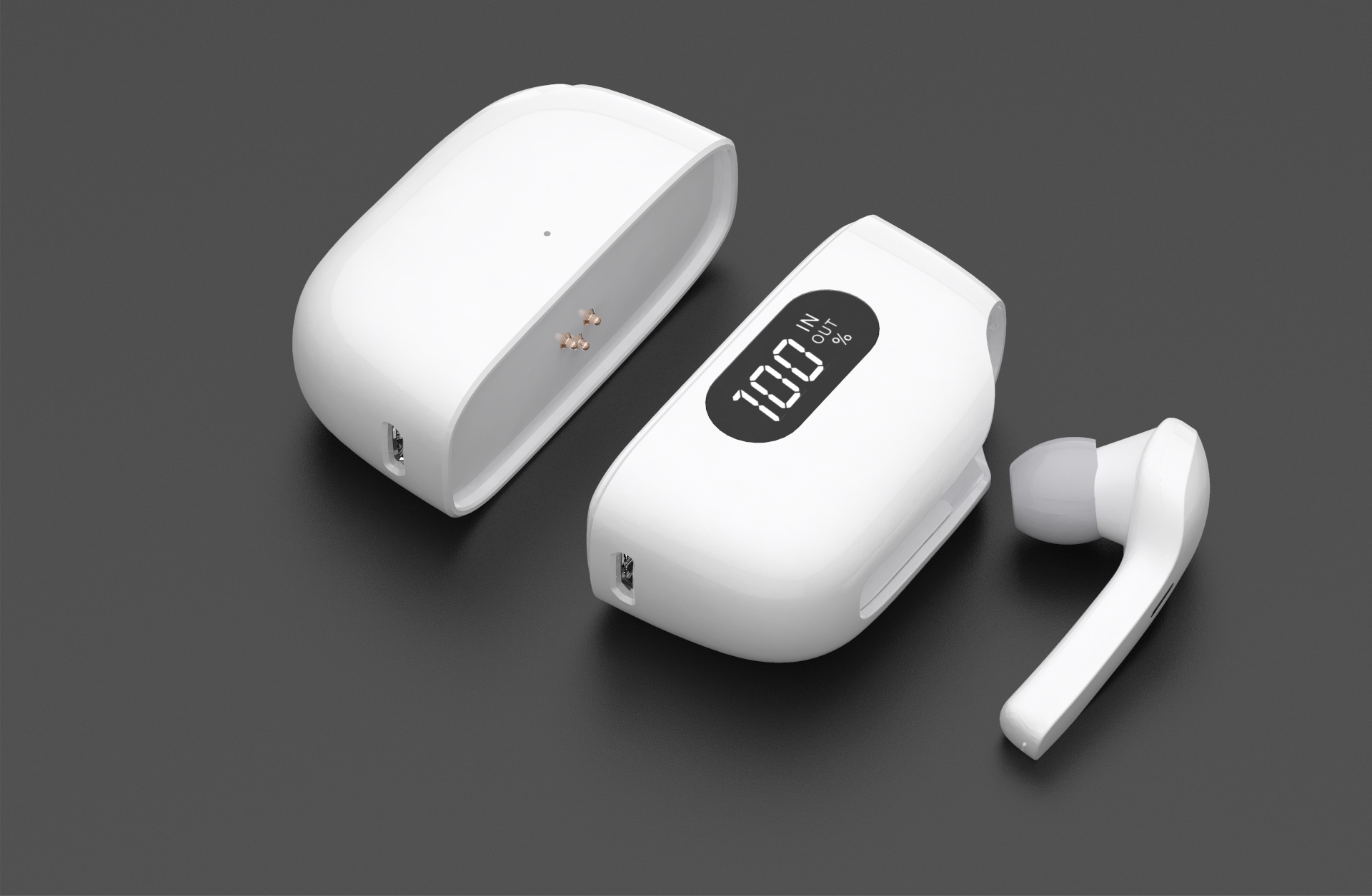 ORCA，Killer whale design，TWS headset，Bluetooth headset，