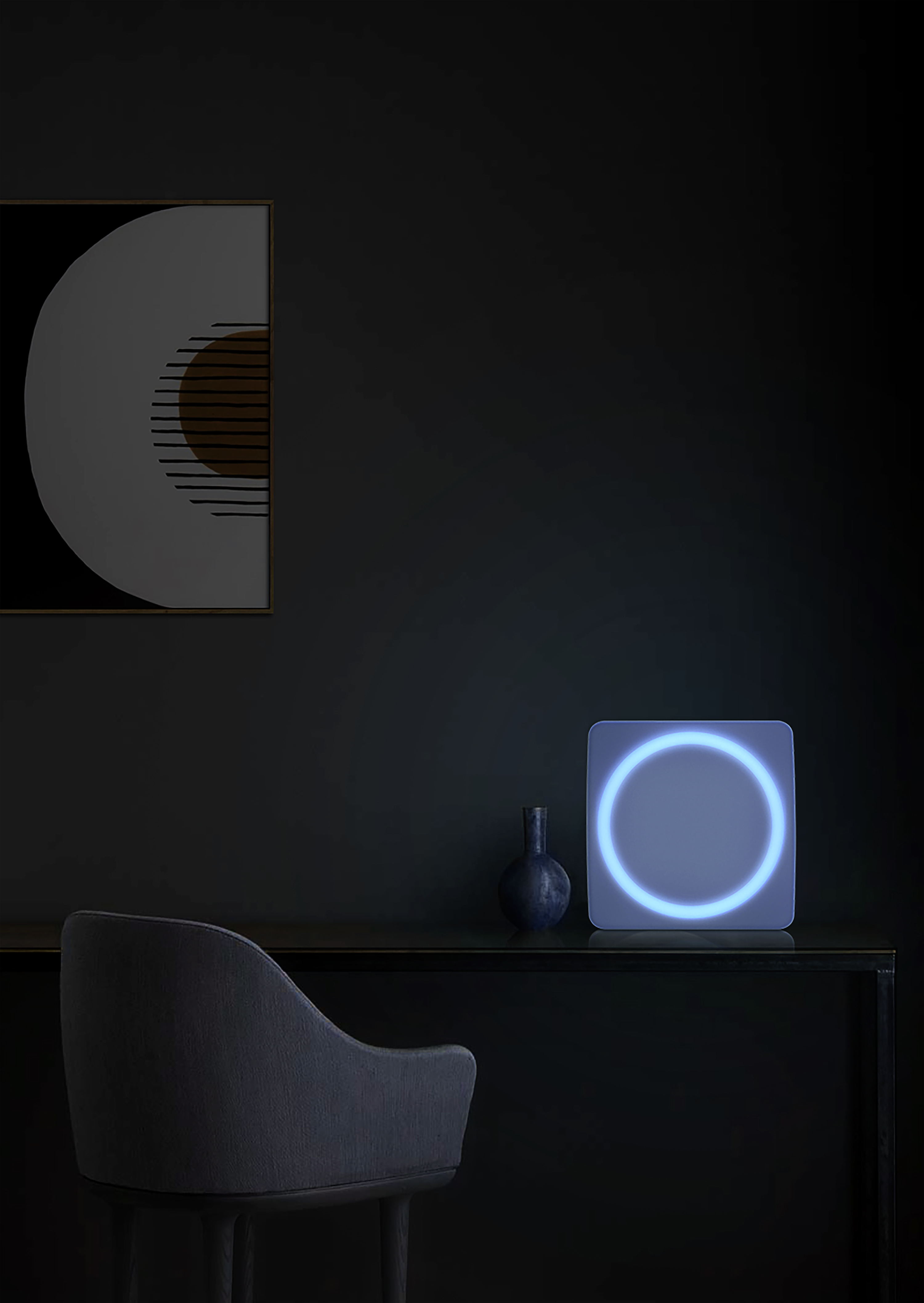 Telescopic design，product design，Appearance design，electronic product，Led beauty mirror，