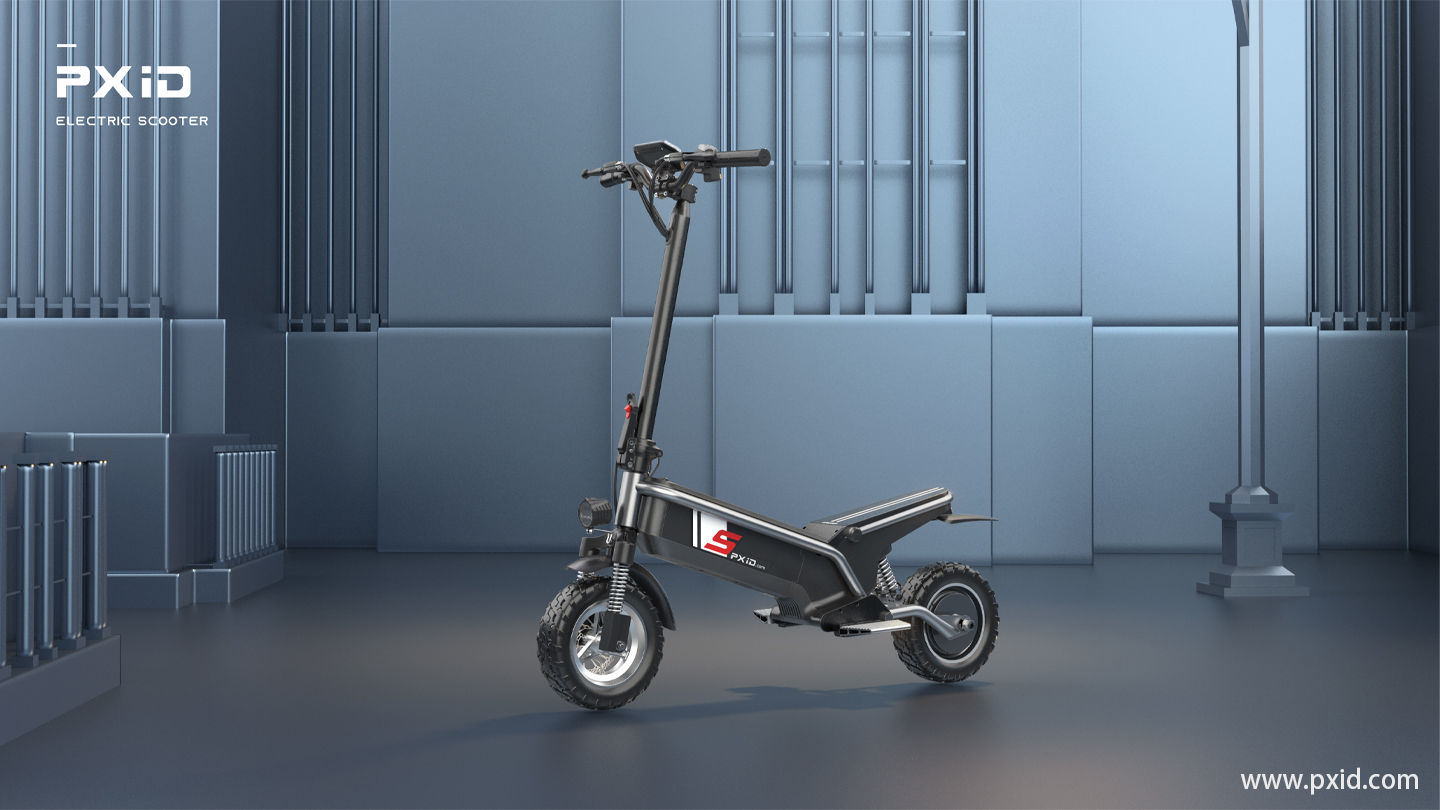 Scooter design，Design of electric scooter，Electric vehicle design，Electric bicycle design，Electric motorcycle design，Design of transportation tools，Pxid product oriented industrial design，