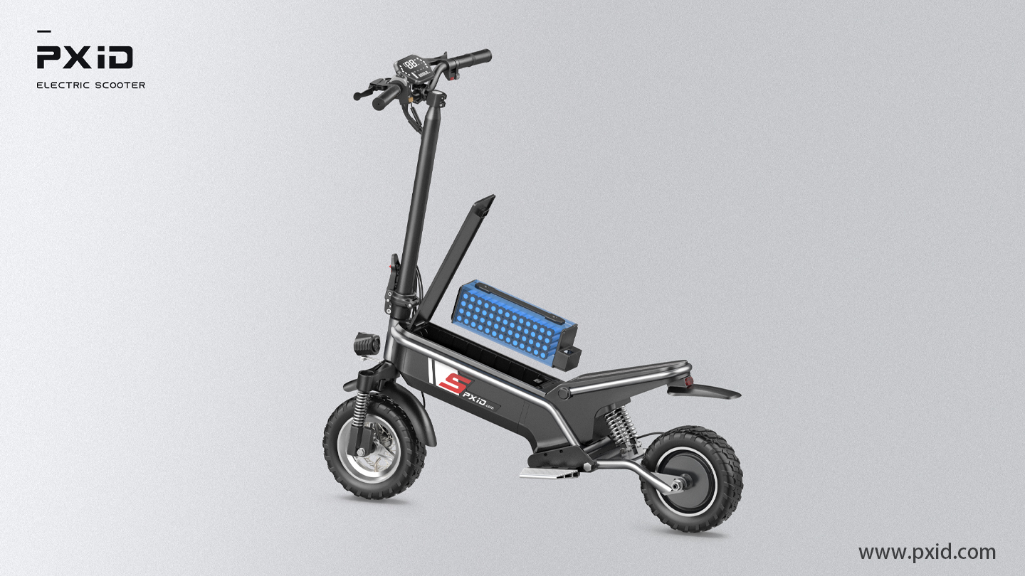 Scooter design，Design of electric scooter，Electric vehicle design，Electric bicycle design，Electric motorcycle design，Design of transportation tools，Pxid product oriented industrial design，