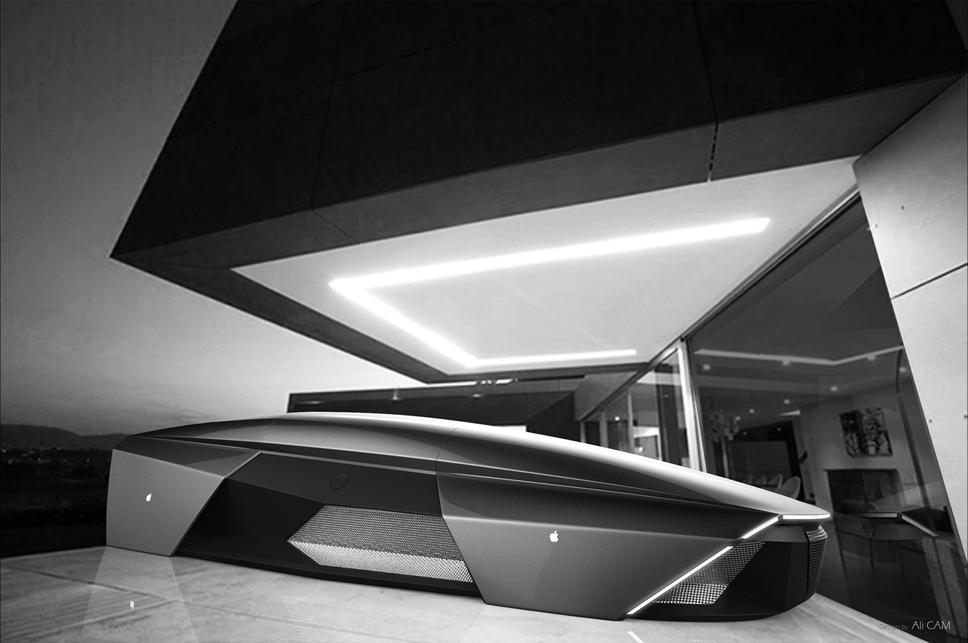 vehicle，Apple，Concept Car，vehicle，future，