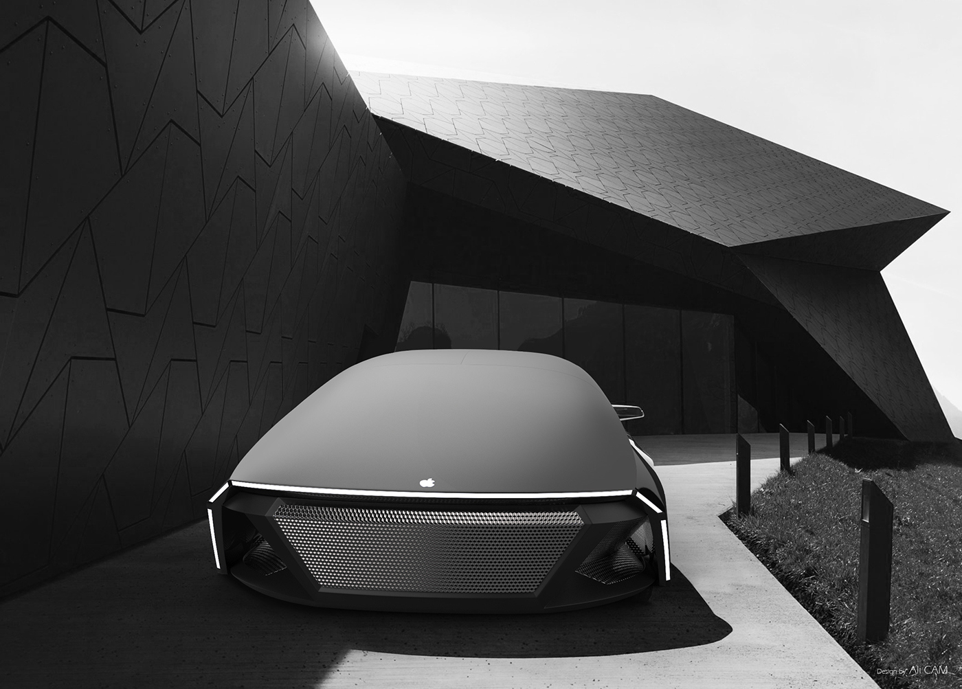 vehicle，Apple，Concept Car，vehicle，future，