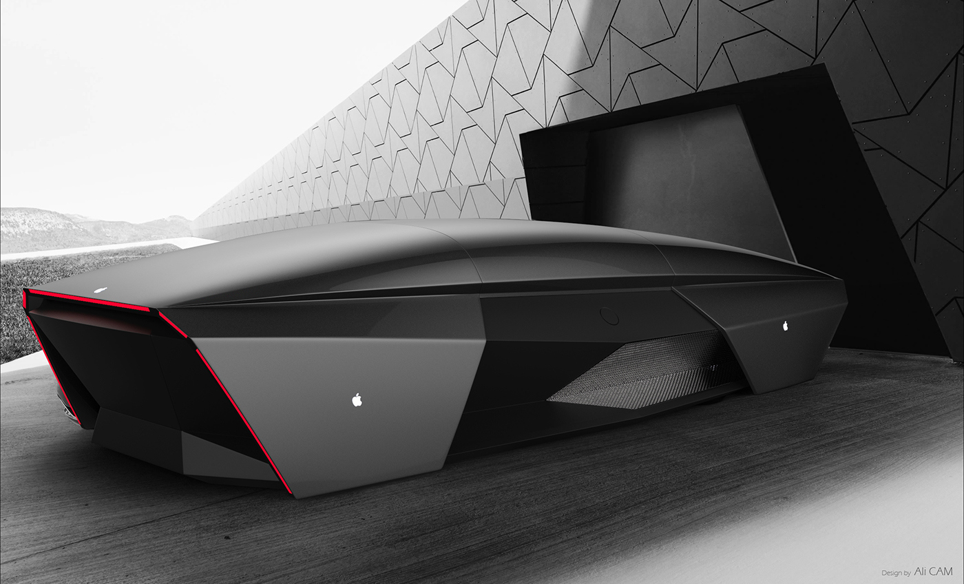 vehicle，Apple，Concept Car，vehicle，future，