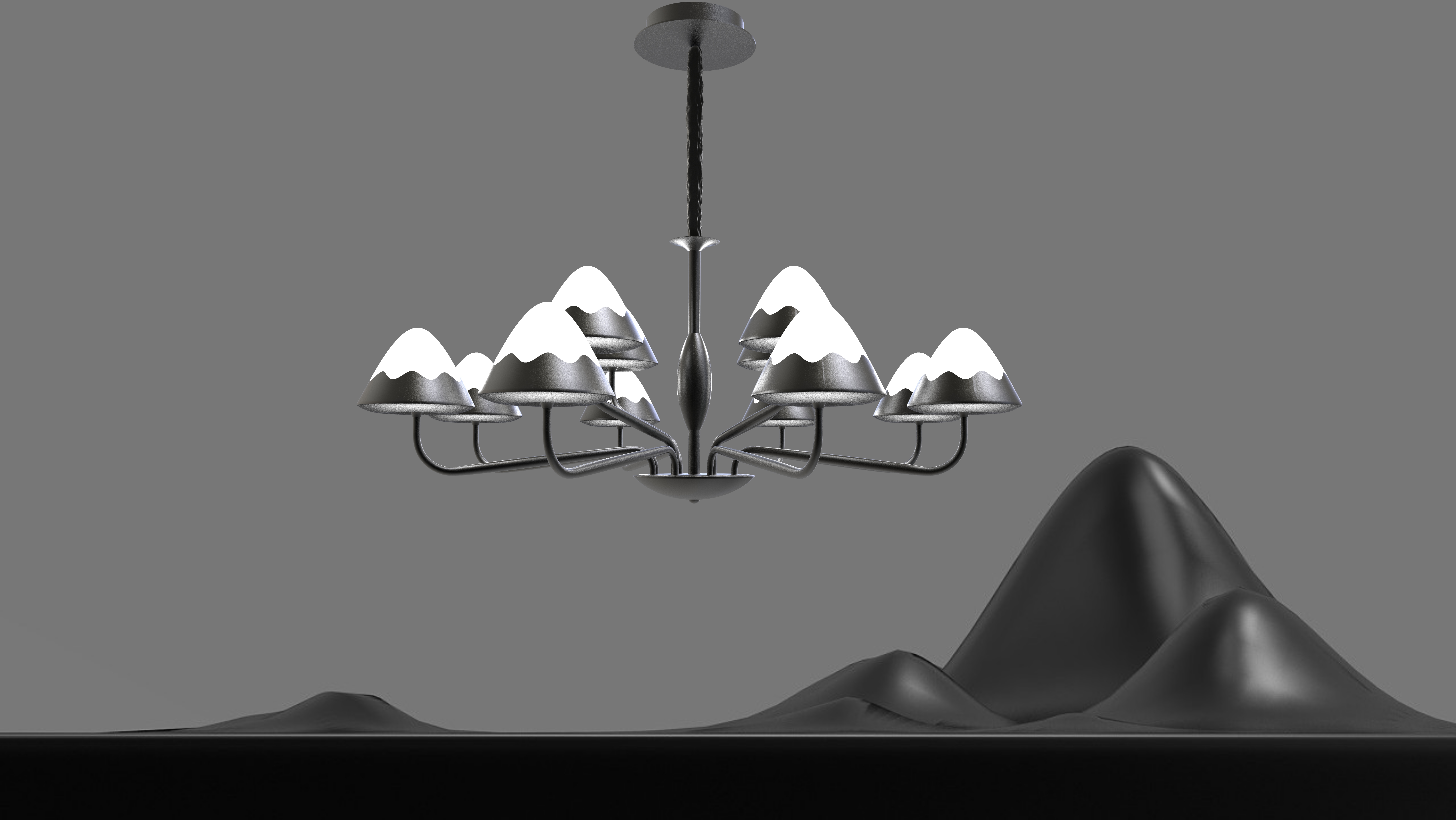 Modern simple Chandelier，