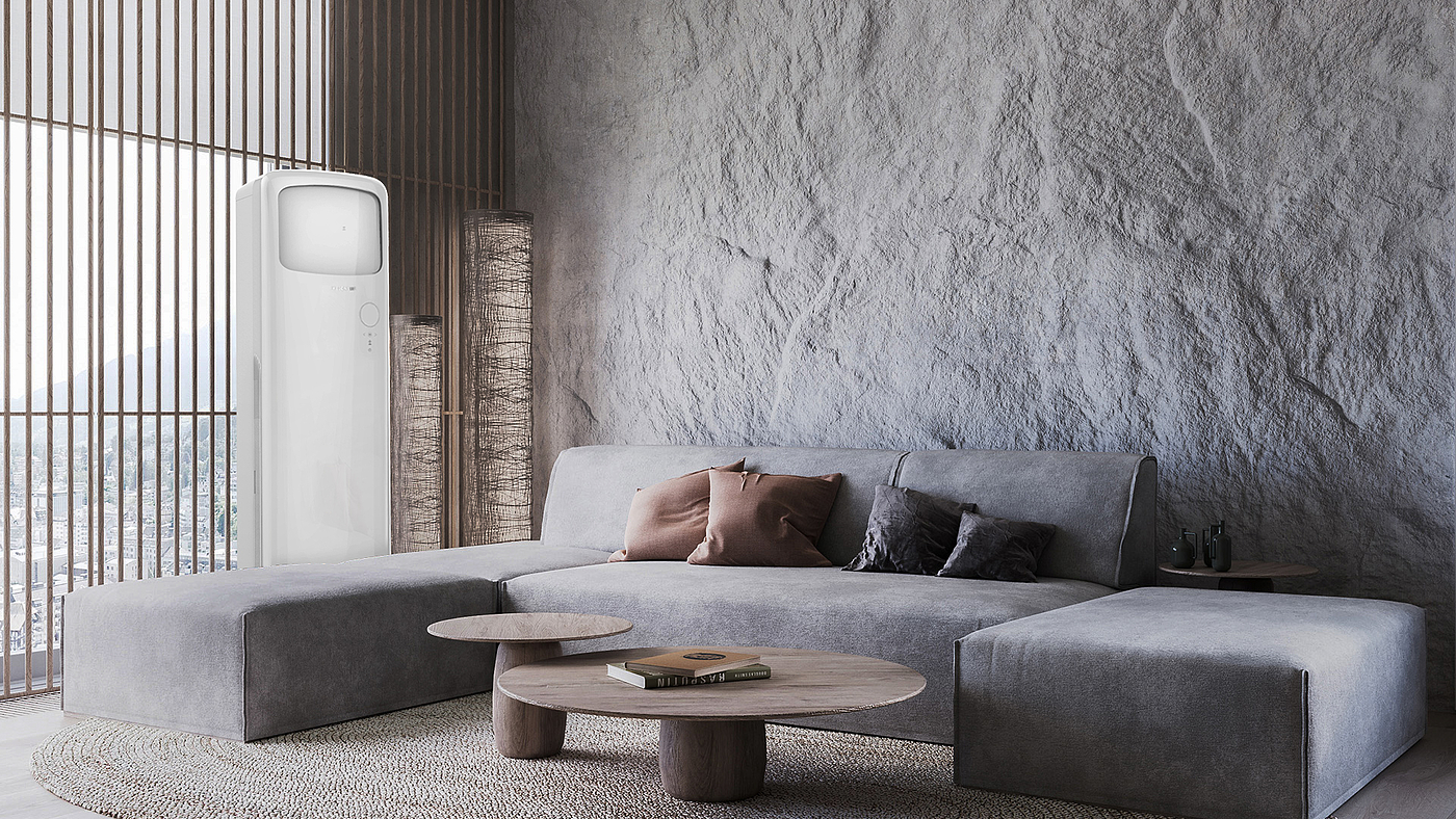 industrial design，air conditioner，product design，originality，Home appliance design，