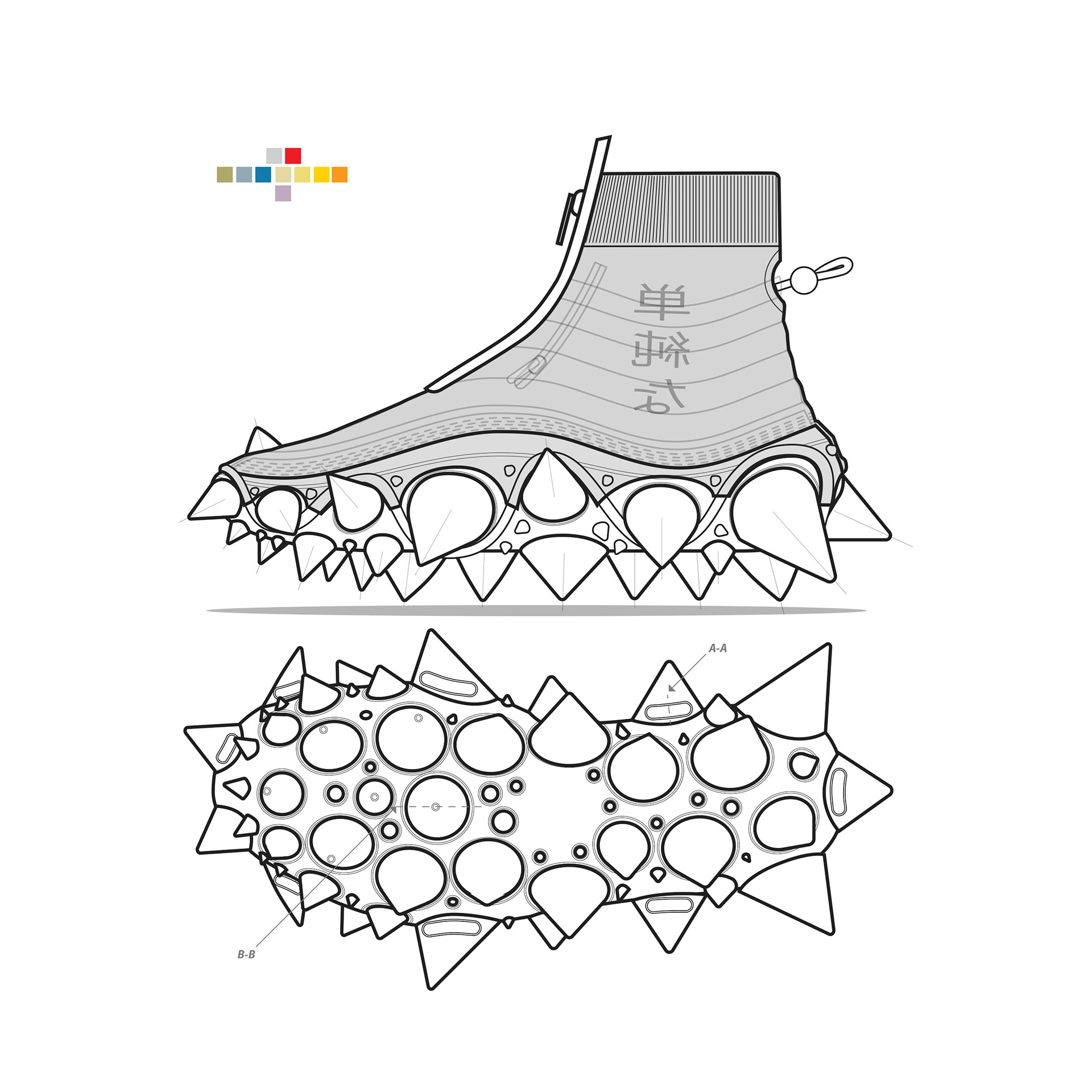 Design，shoes，trend，originality，