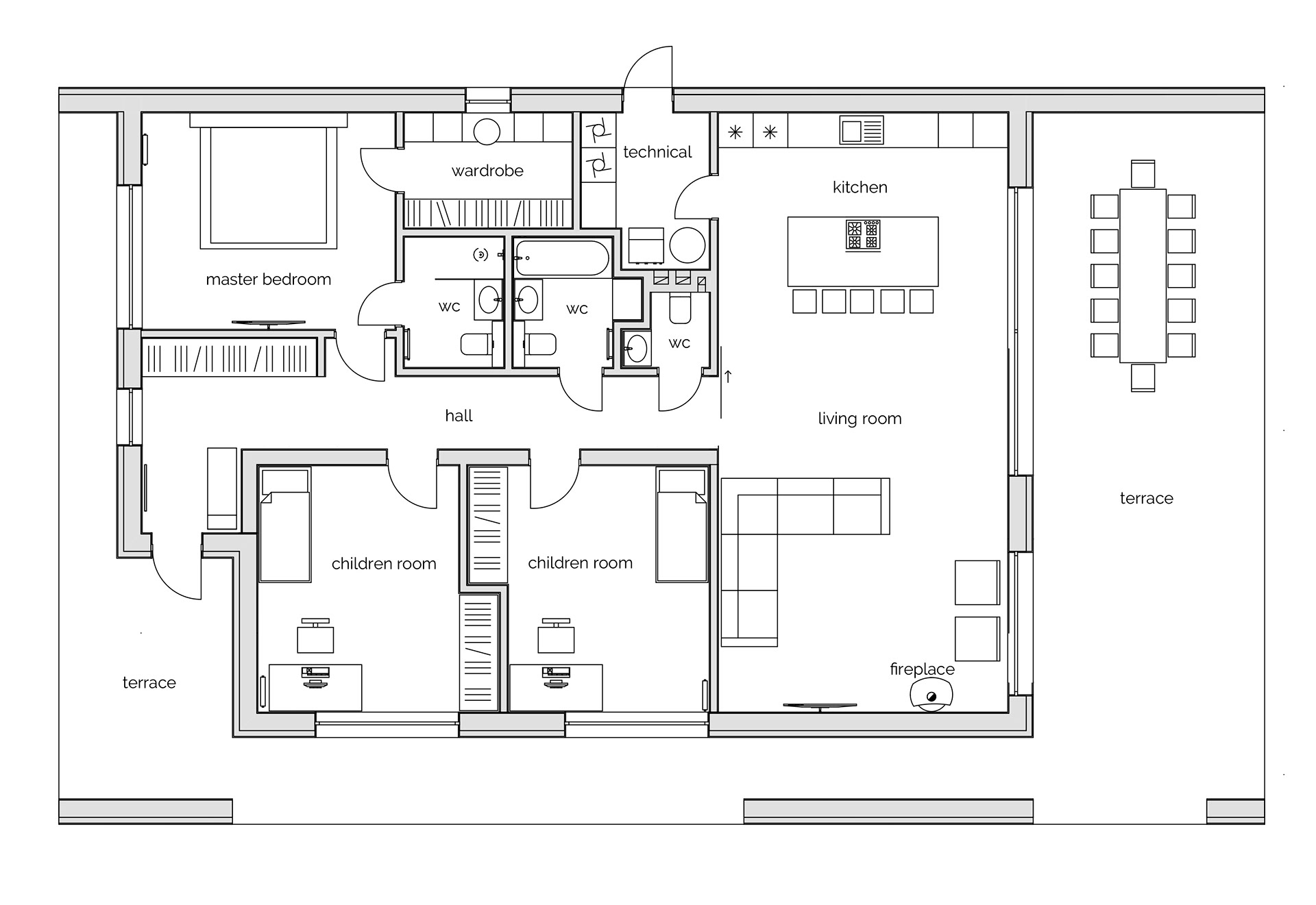 house，yellow，Design，originality，