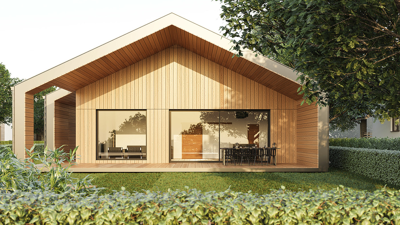 house，yellow，Design，originality，