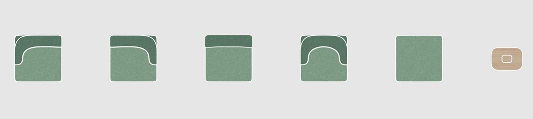 originality，Design，chair，Modular design，