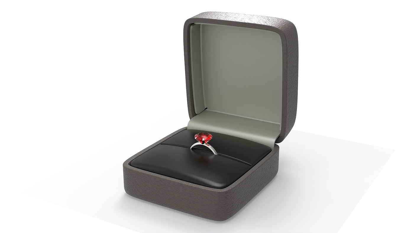 Jewelry rendering，practice，