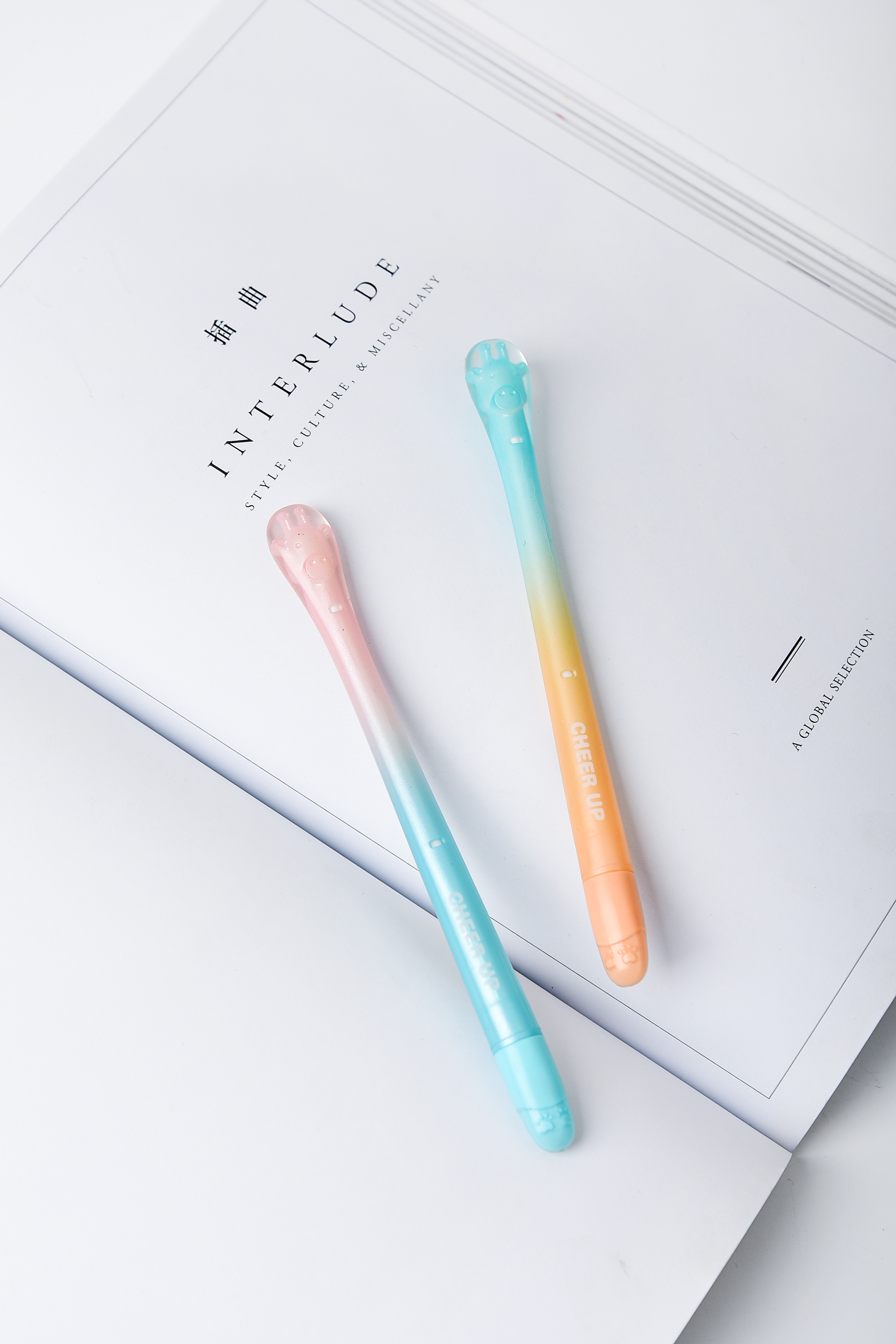 Korean creative cute cute giraffe soft glue，