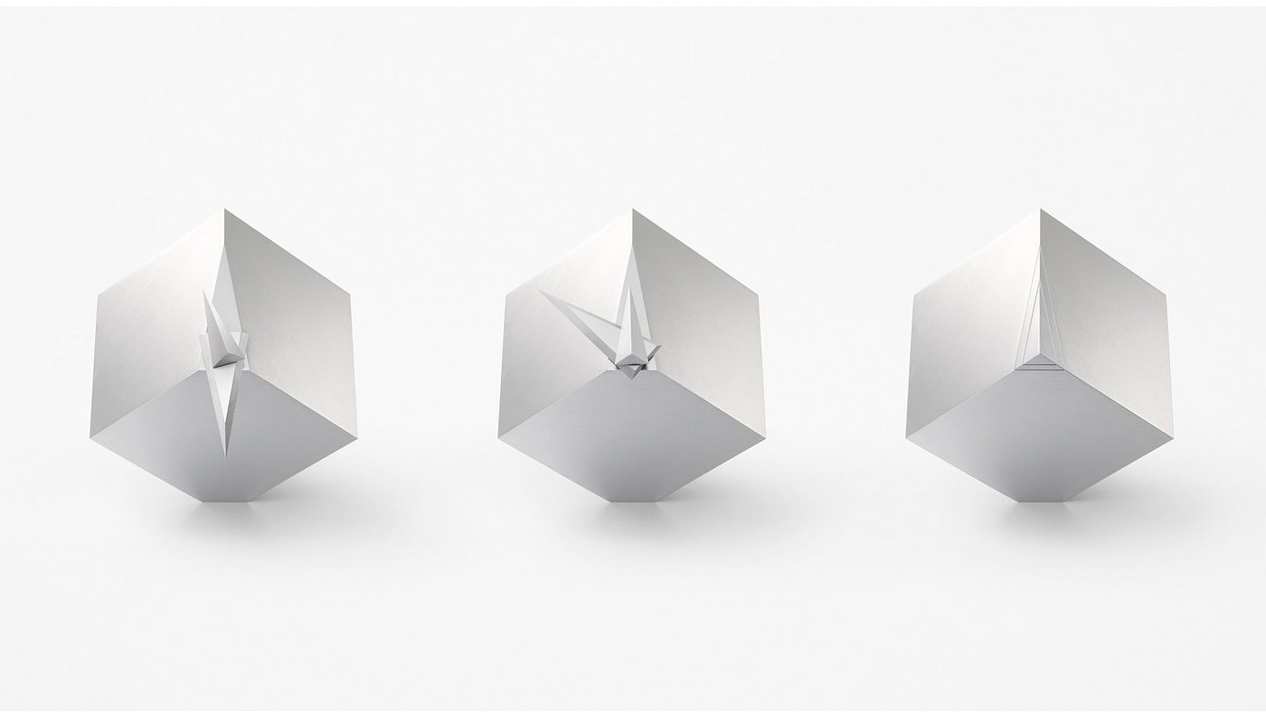 Design，originality，Cubic clock，No Entry，