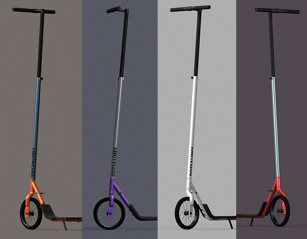 LED screen，Foldable，Electric scooter，