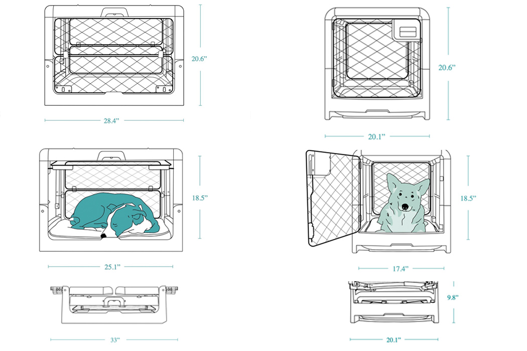 dog cage，Foldable，security，